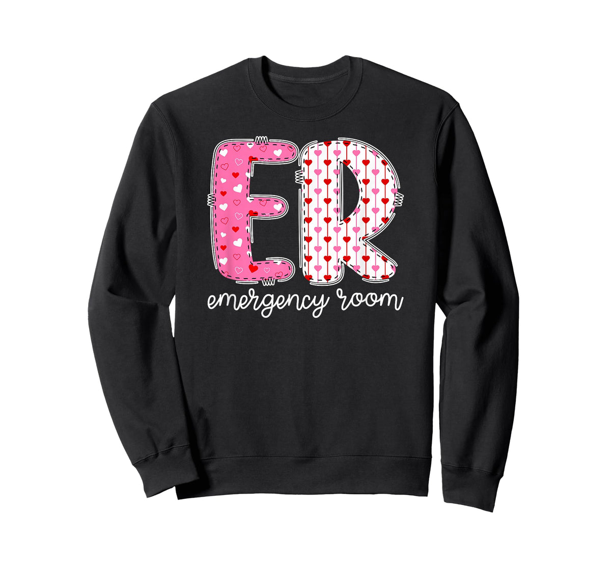 ER Nurse Valentine Emergency Room Nurse Valentines Day T-Shirt