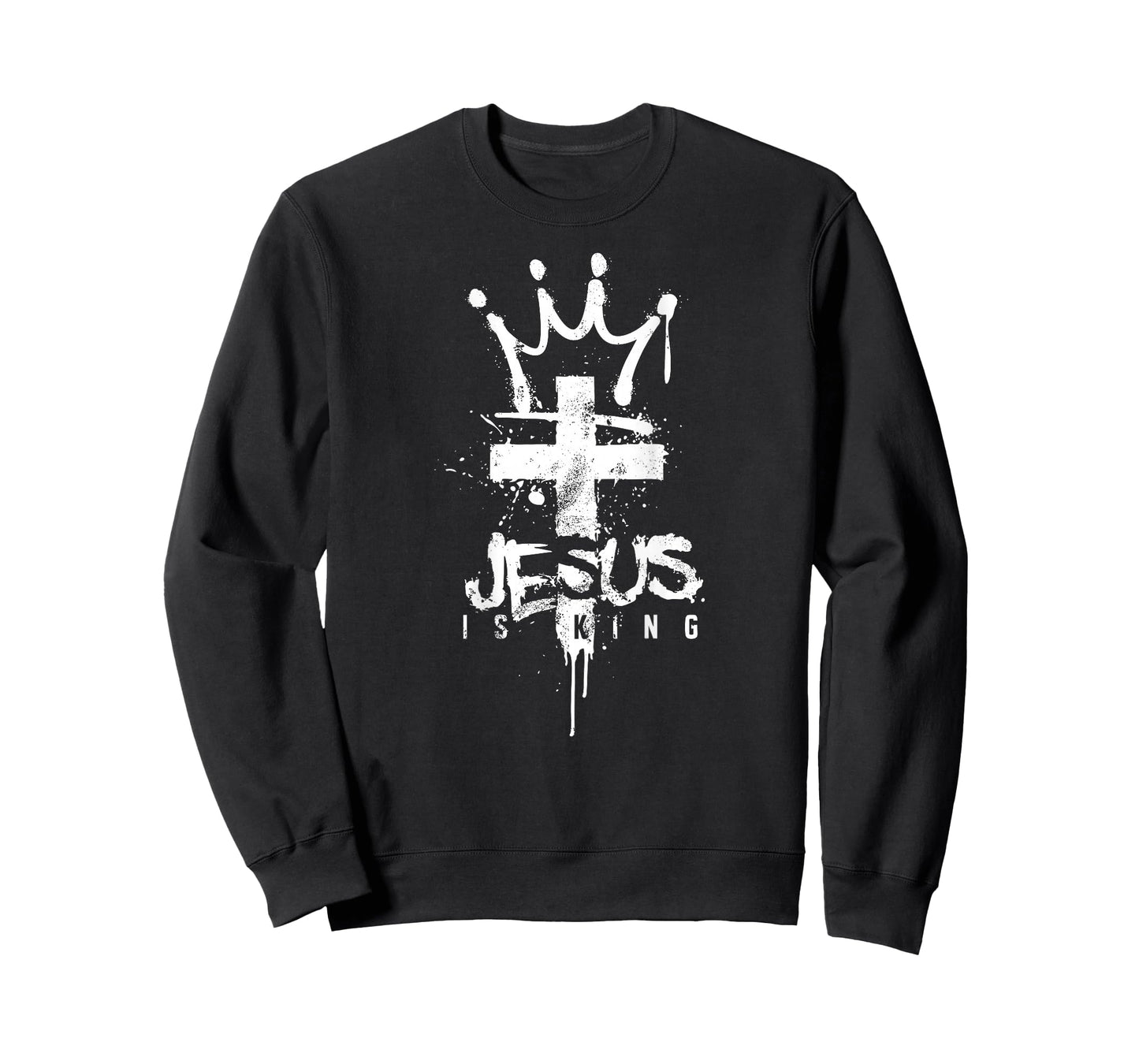 Jesus is King Bible Verse Christians Faith Religion T-Shirt