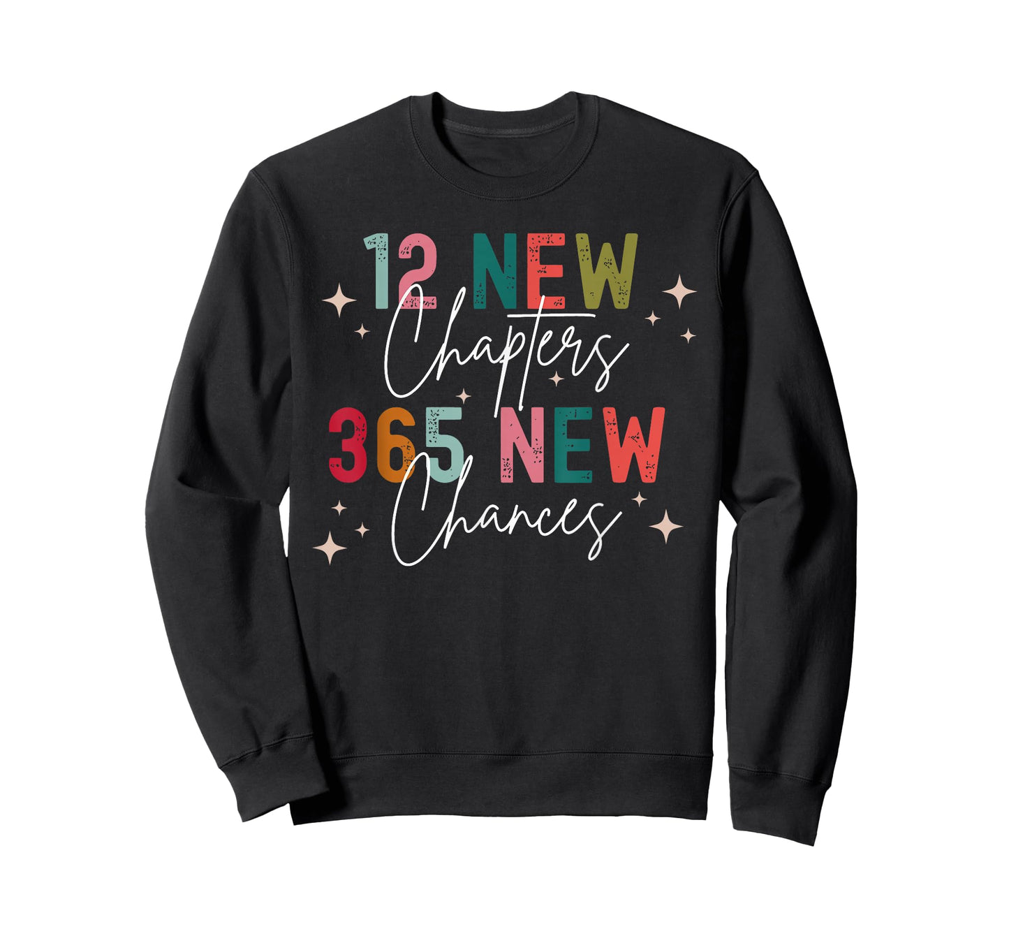 12 New Chapters 365 New Chances New Year's Eve 2026 Matching T-Shirt