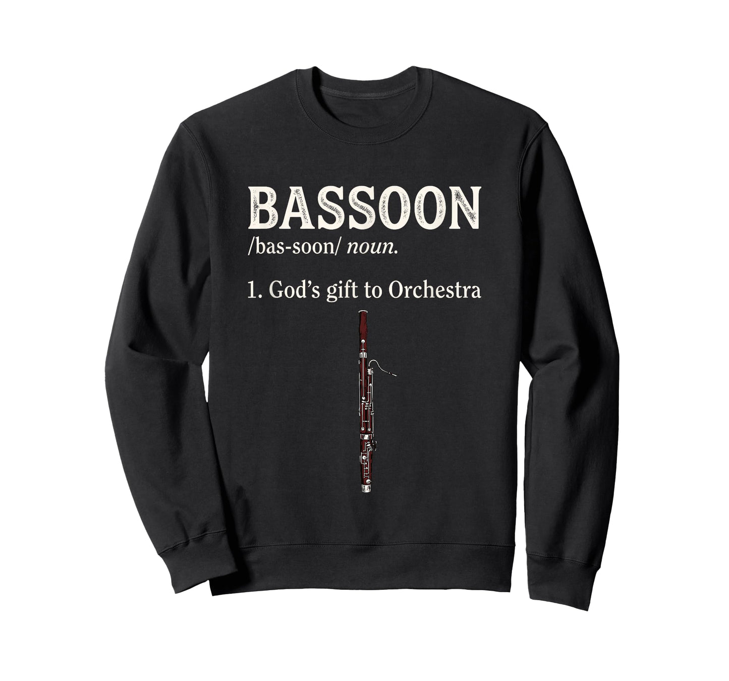 Bassoon Orchestra Funny Music Definition T-Shirt