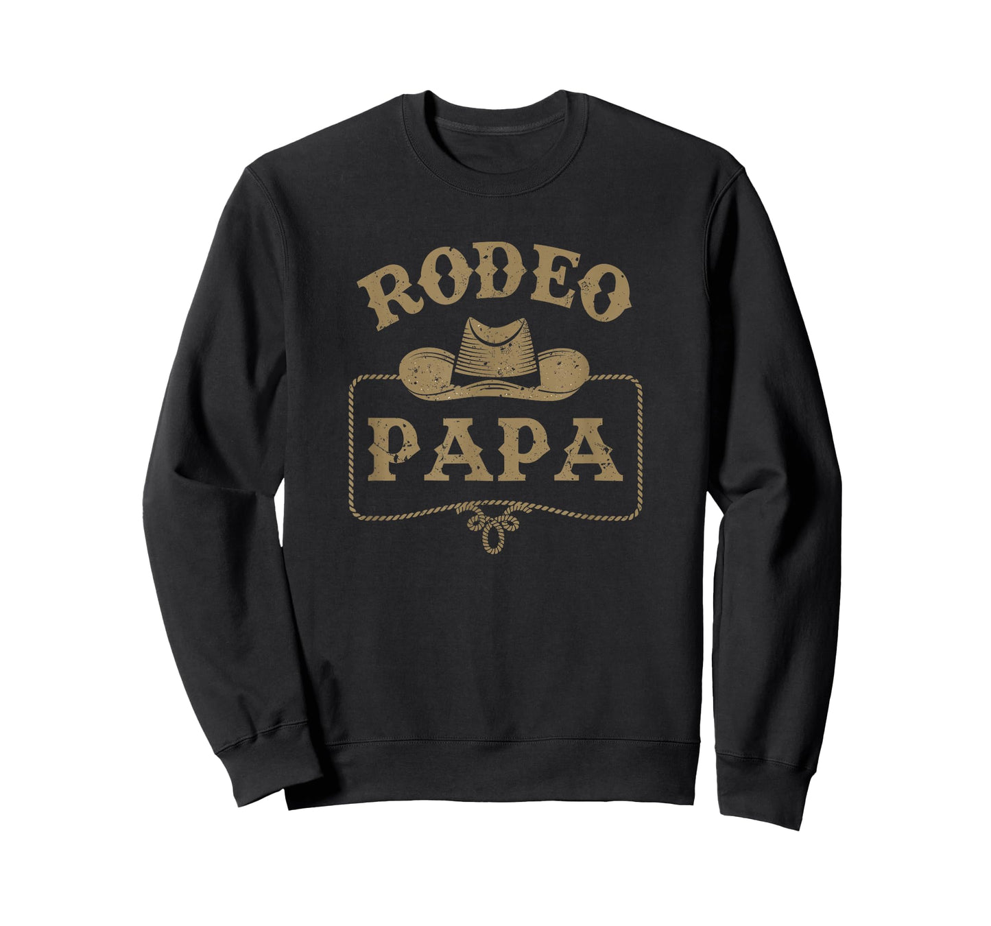 Rodeo Papa Cowboy Cowgirl Birthday Matching Family T-Shirt
