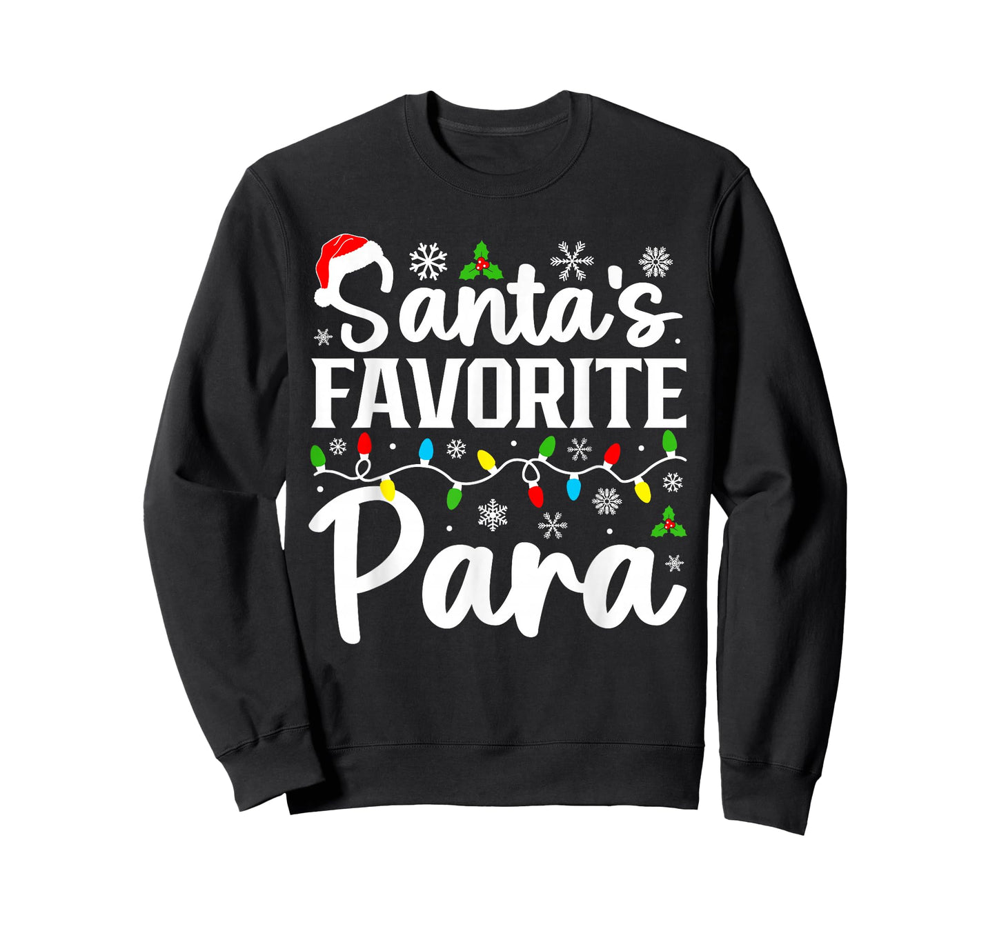 Santa's Favorite para Funny Christmas Family Matching T-Shirt