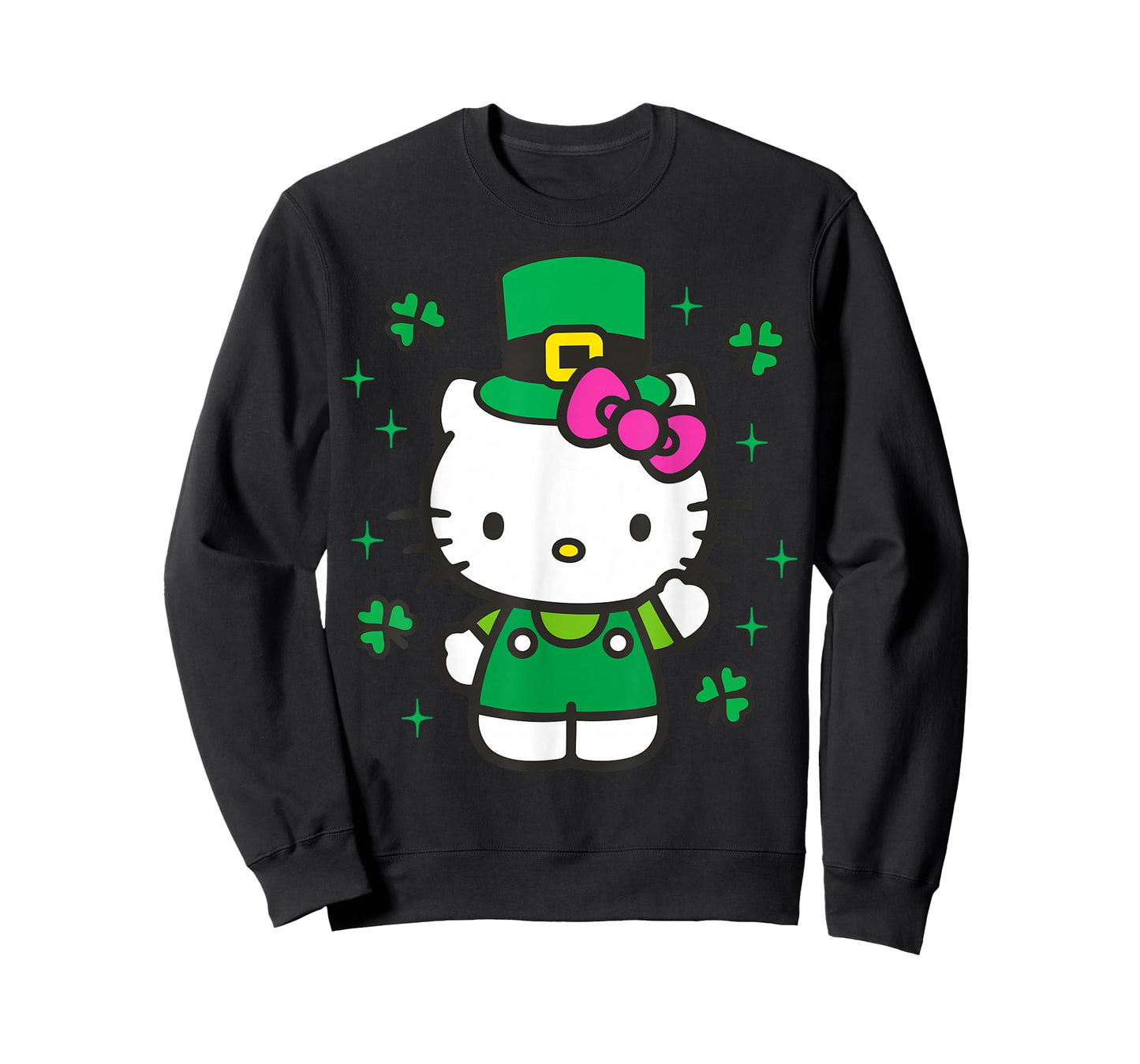 Hello Kitty St. Patrick's Day Adorable Leprechanun Suit T-Shirt