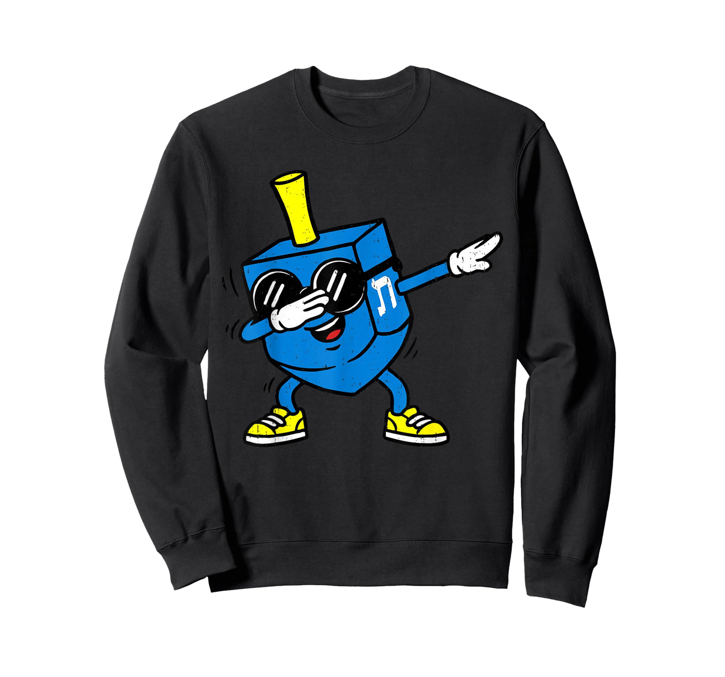 Dabbing Dreidel Happy Hanukkah Dancing Chanukah Jew Jewish T-Shirt