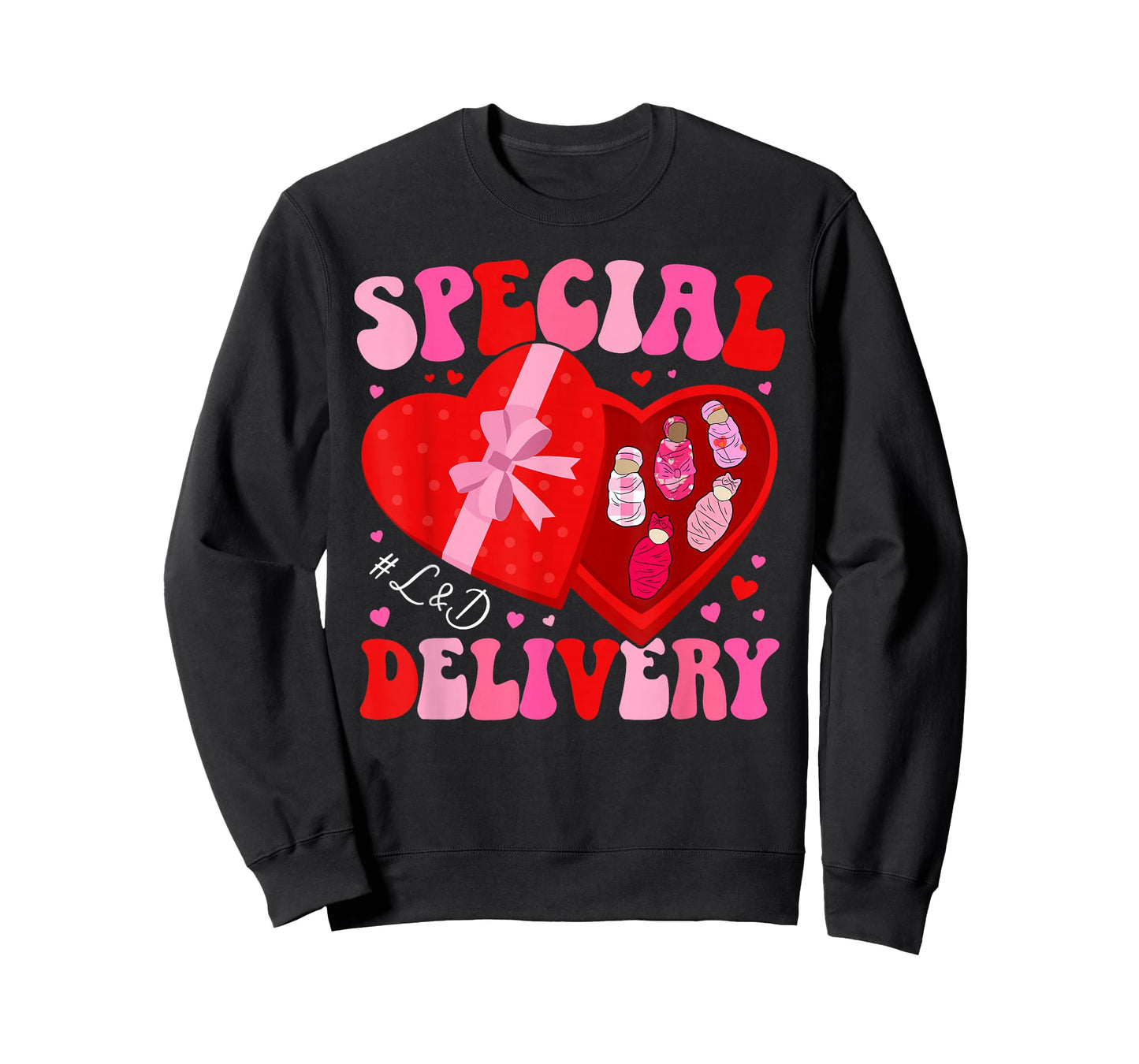 L&D Nurse Valentines Day Labor and Delivery Nurse Valentine T-Shirt