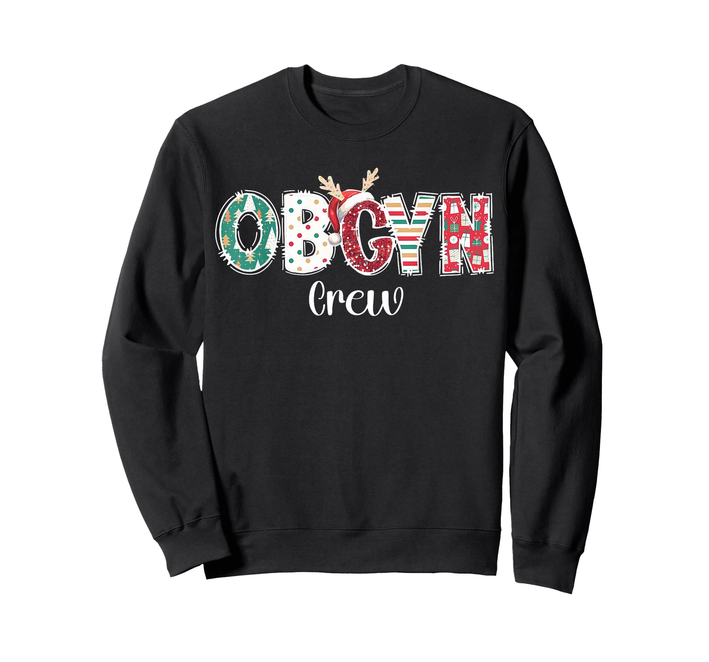 Christmas OBGYN Crew Obstetrics OB GYN Group Team Nurse Xmas T-Shirt