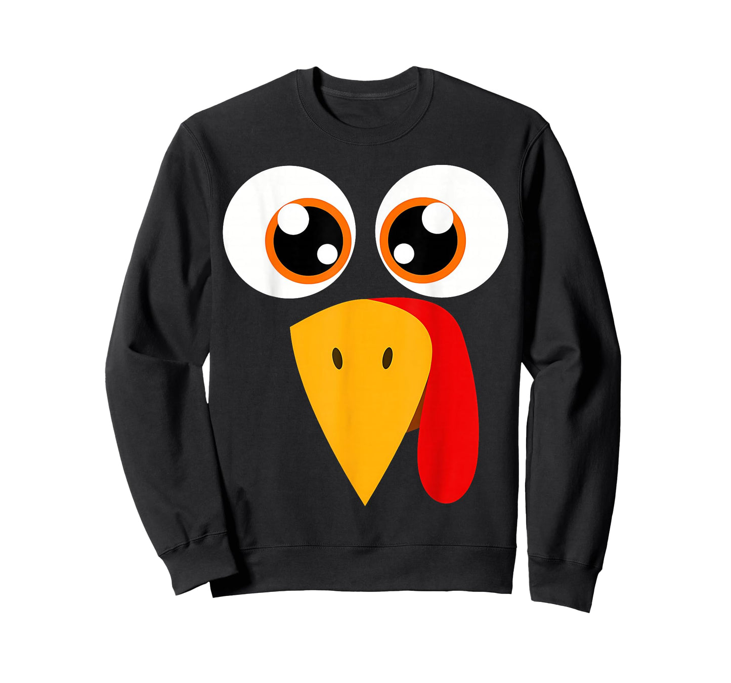 Turkey Face Halloween Costume Thanksgiving Teacher Nurse T-Shirt