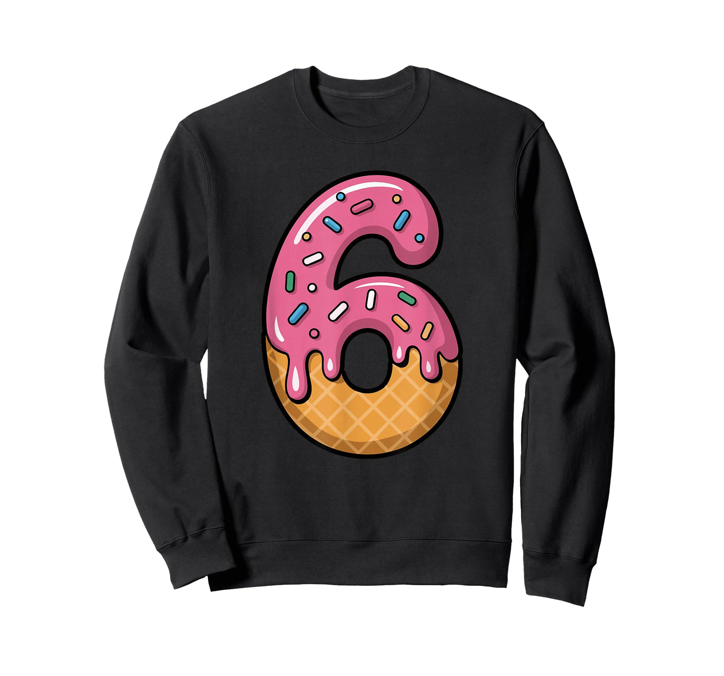 Number 6 Ice Cream Drip 67 Meme Couple Matching Halloween T-Shirt