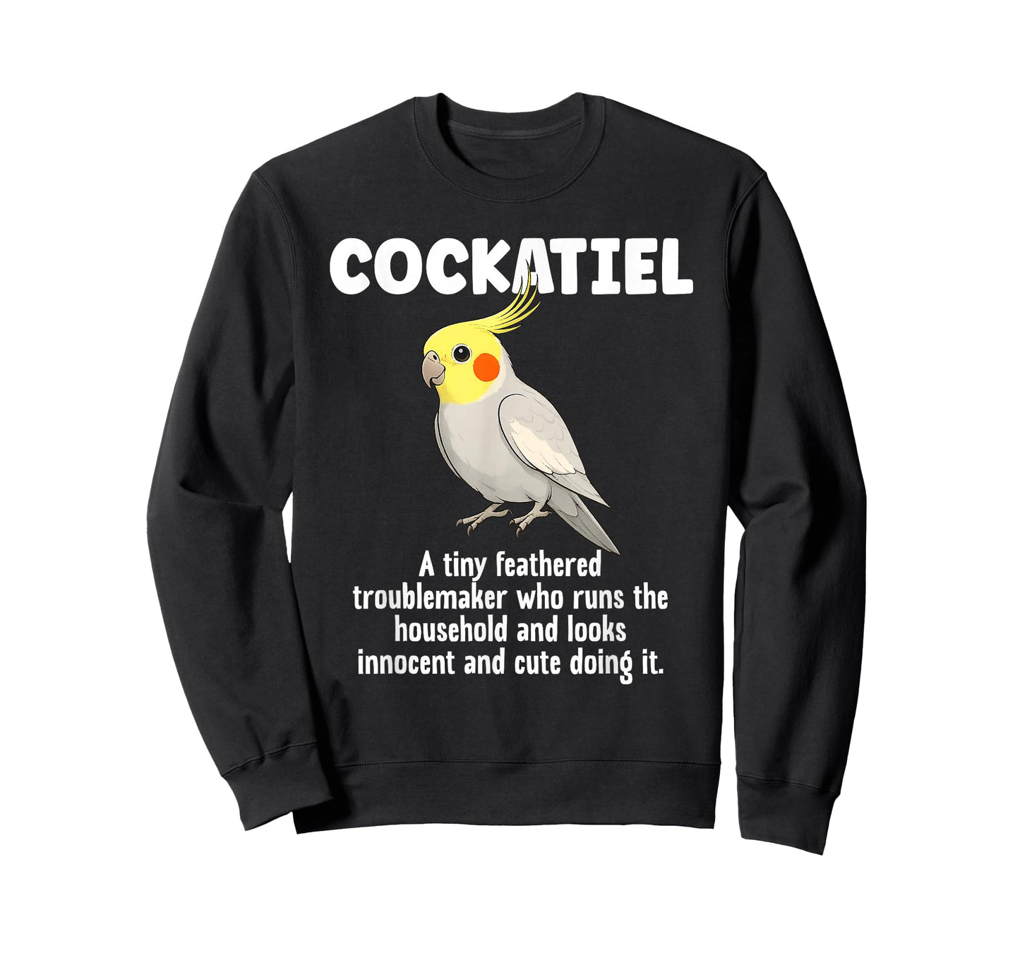Cockatiel Definition Cockatiel Owner Cockatiel Parrot Lover T-Shirt
