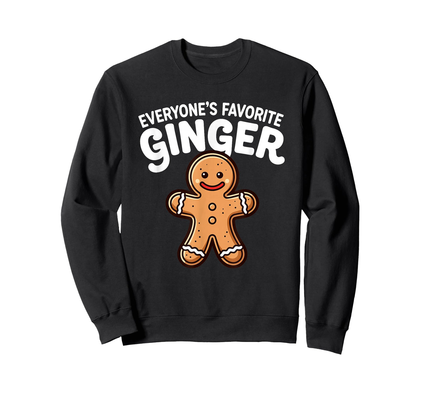 Everyone's Favorite Ginger T Funny Gingerbread Man Christmas T-Shirt