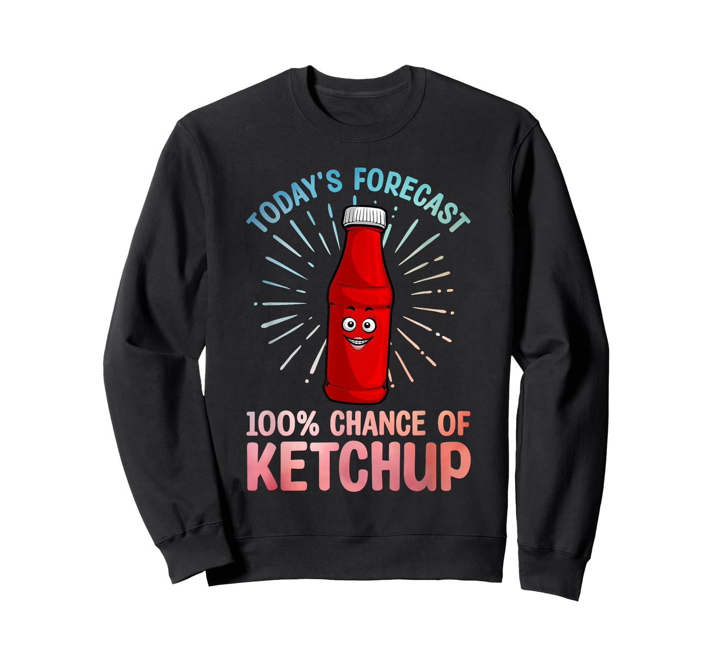 Funny Ketchup Art for Men Women Youth Tomato Ketchup Lover T-Shirt