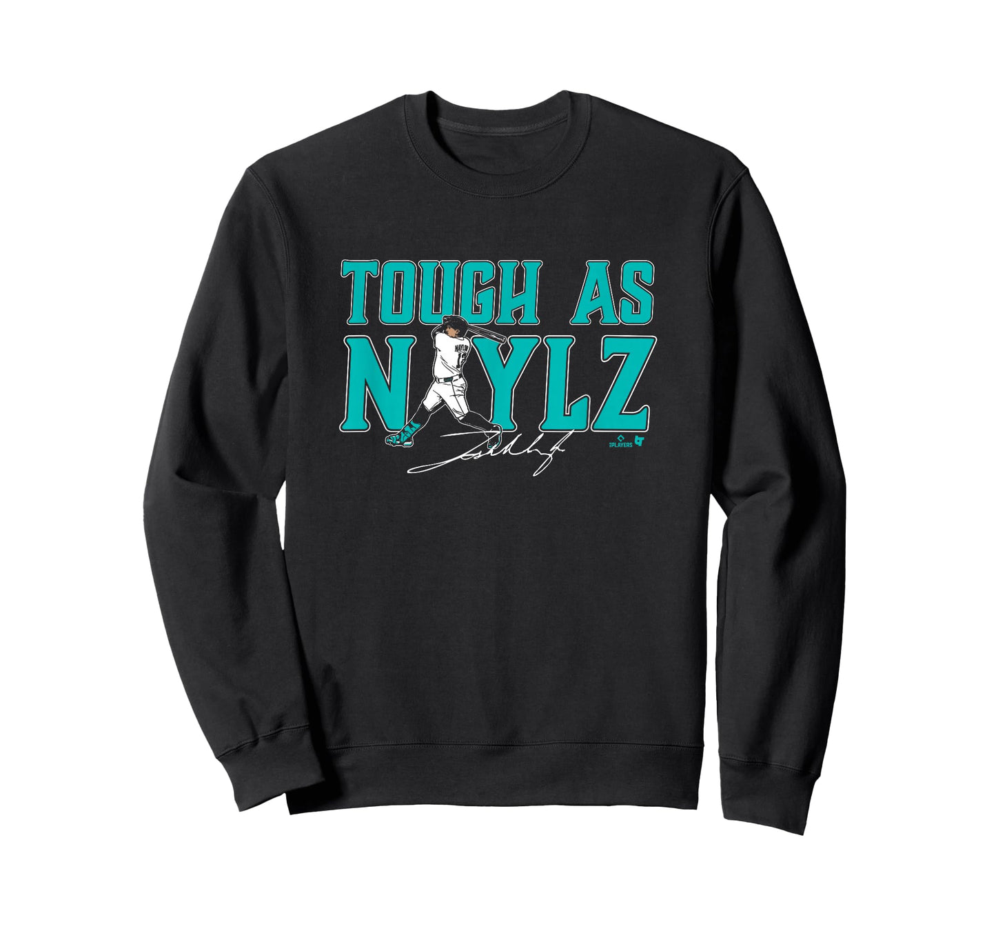Josh Naylor - Tough as Naylz (Navy) - Seattle Baseball T-Shirt