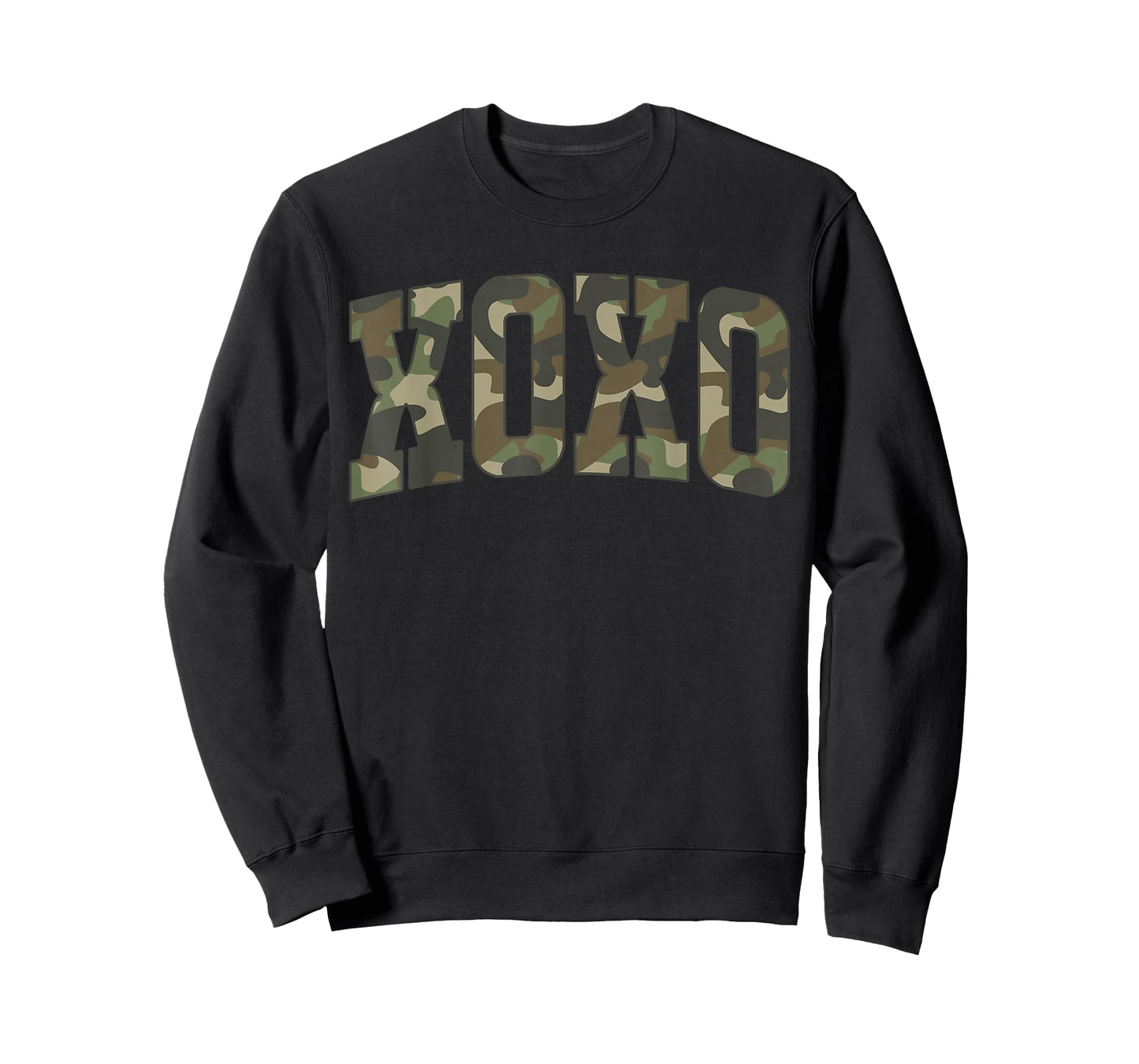 Retro Camo XOXO Valentines Camouflage Funny Hunting Season T-Shirt