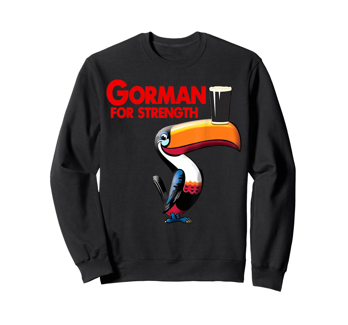 Funny Bird Quote Gorman for Strength Cute Drinking Coffee T-Shirt