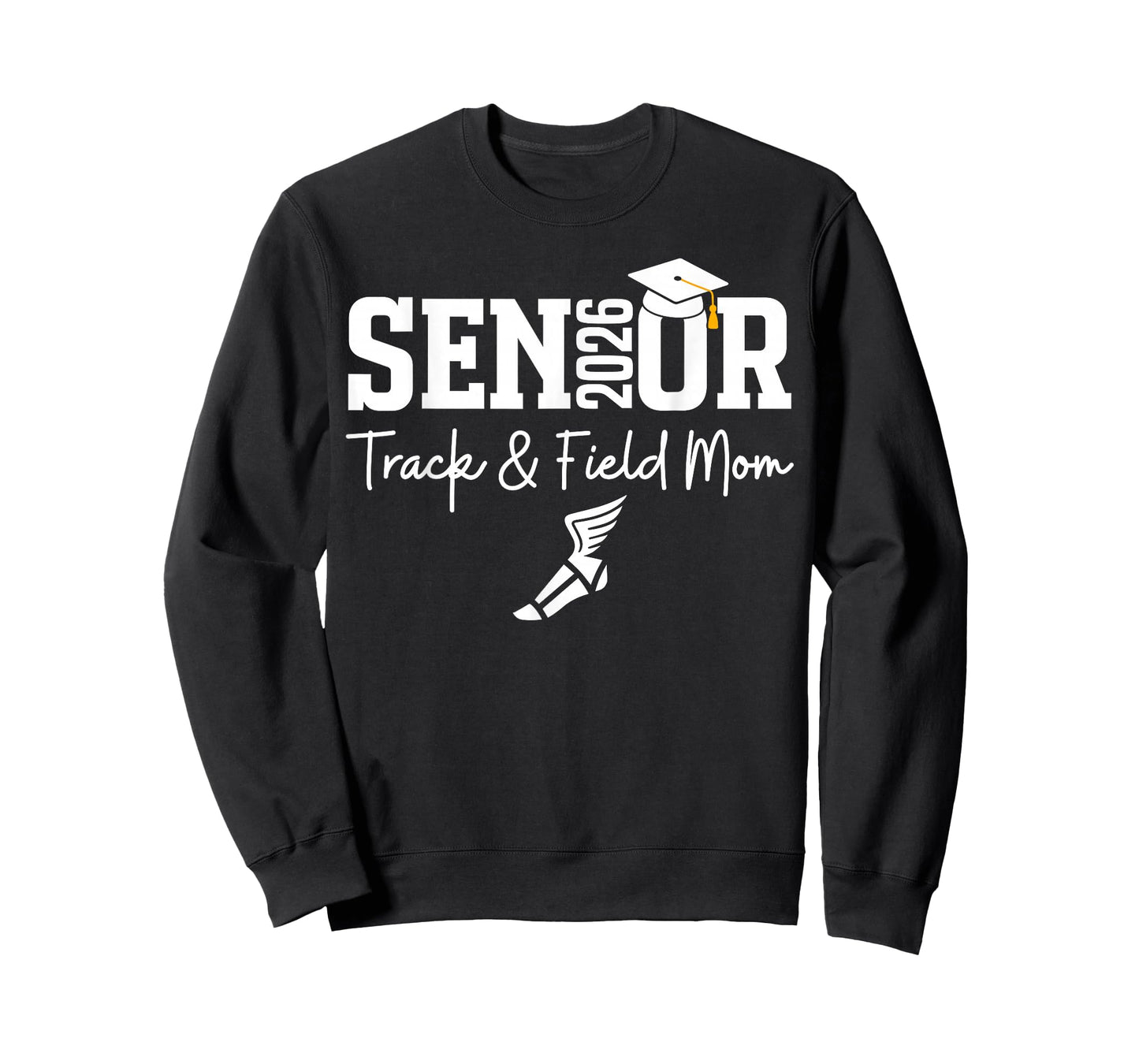 Track & Field Senior Mom Class of 2026 Graduation 26 T-Shirt