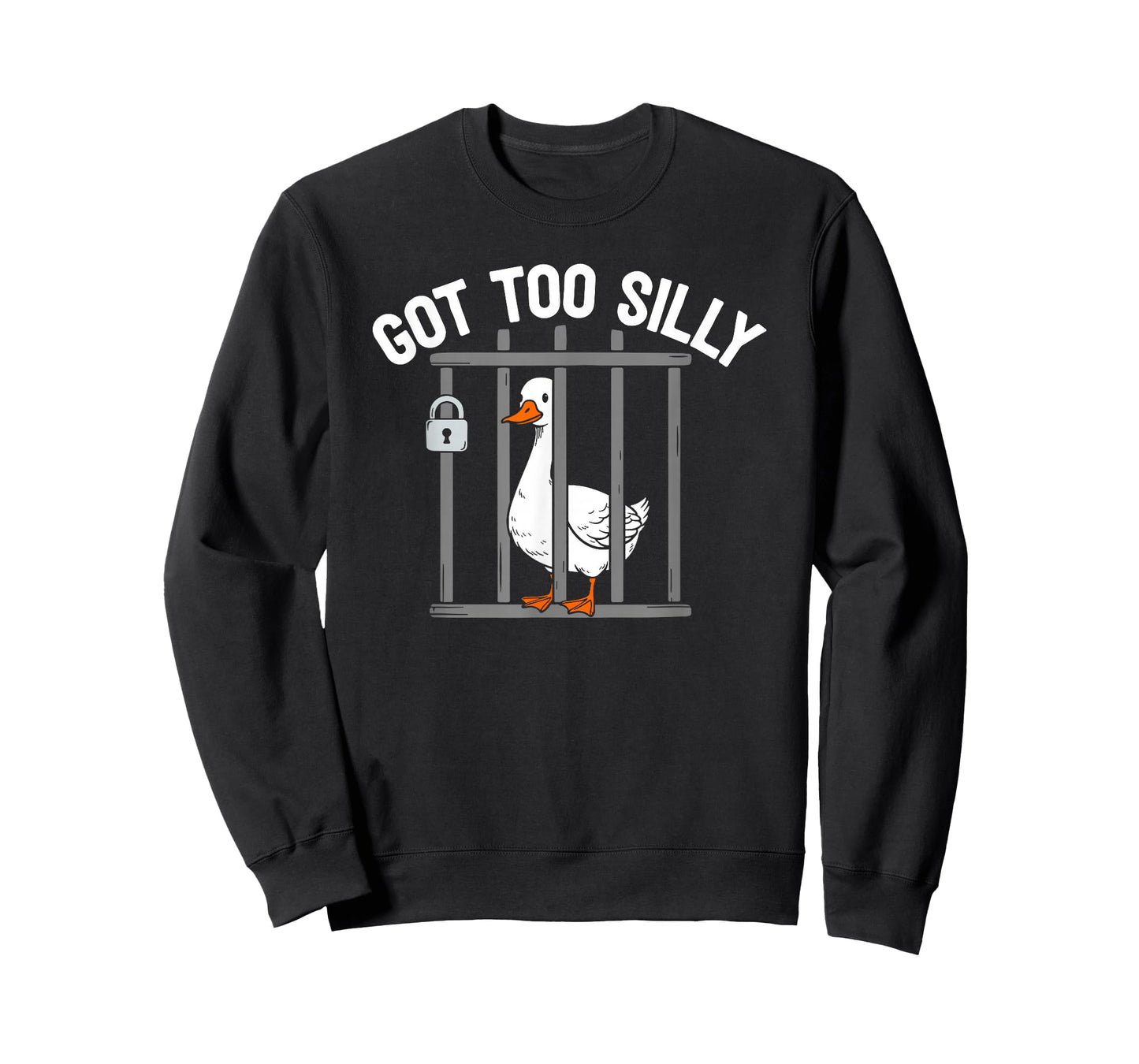 Got Too Silly Funny Goose Pun Humor Shirt for Animal Lovers T-Shirt