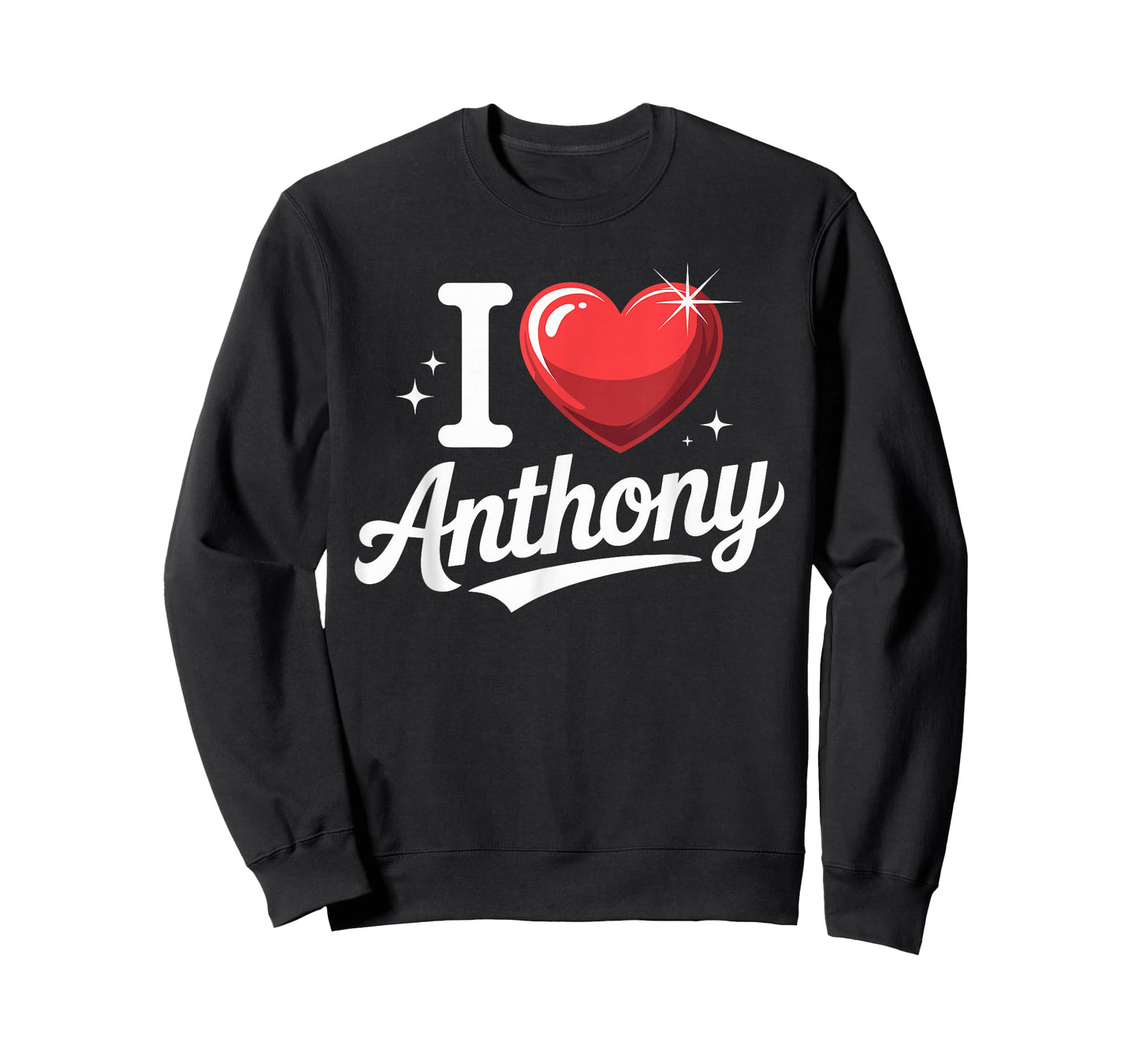 I Love Anthony T-Shirt Name Anthony T-Shirt