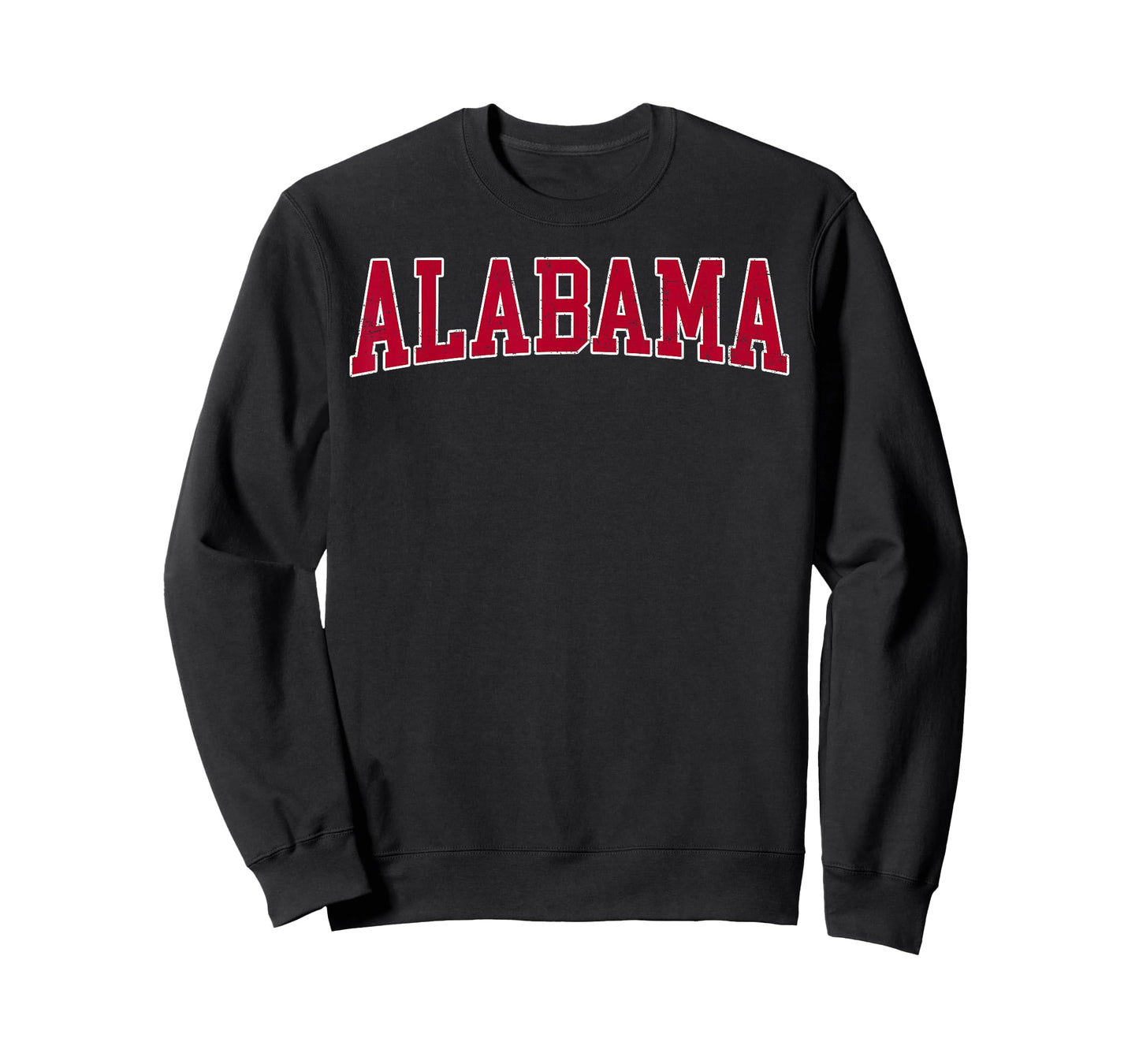 Alabama AL Vintage Sports Design Red Design T-Shirt