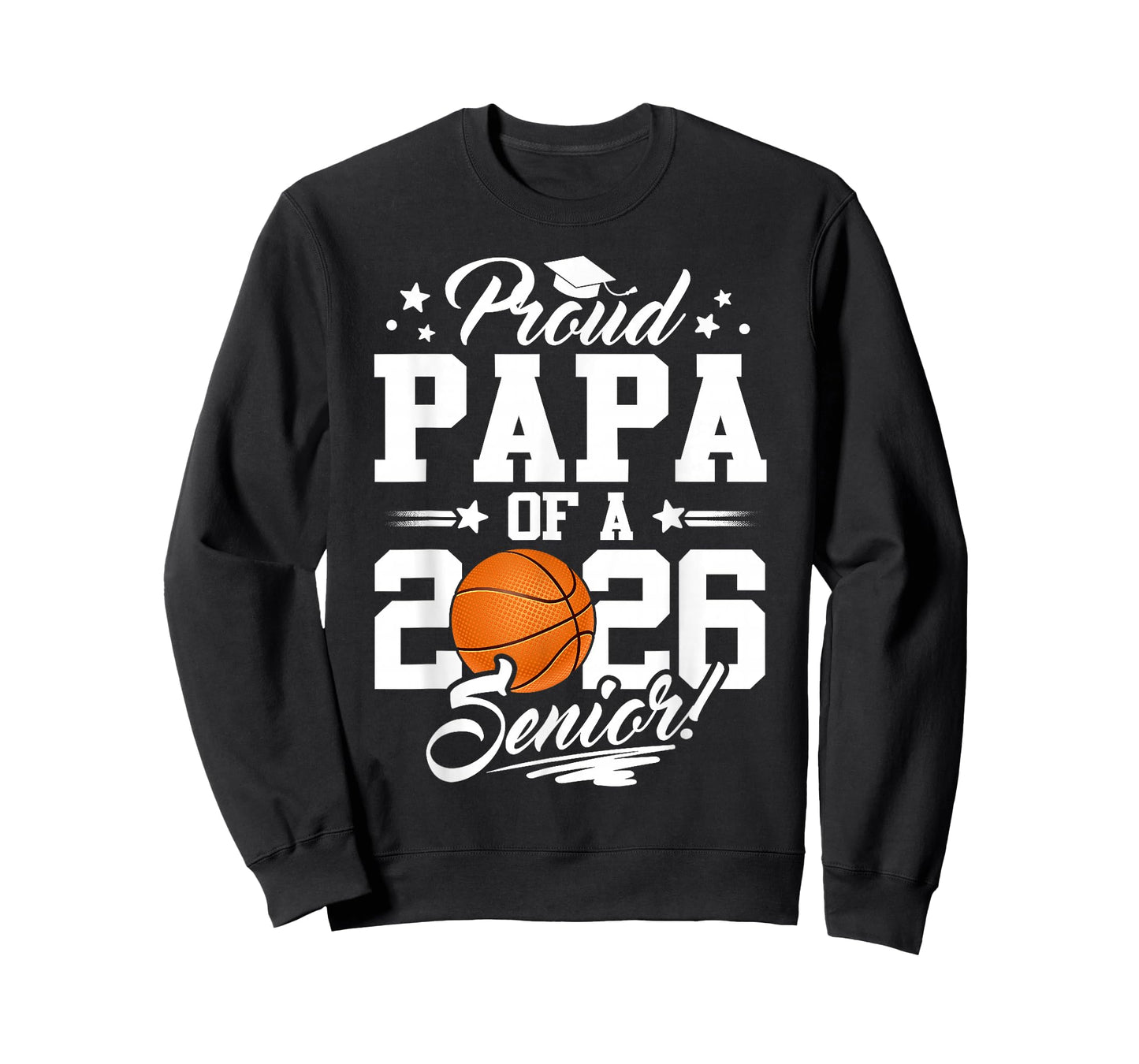 Proud Papa of A 2026 Senior Graduate Basketball T-Shirt