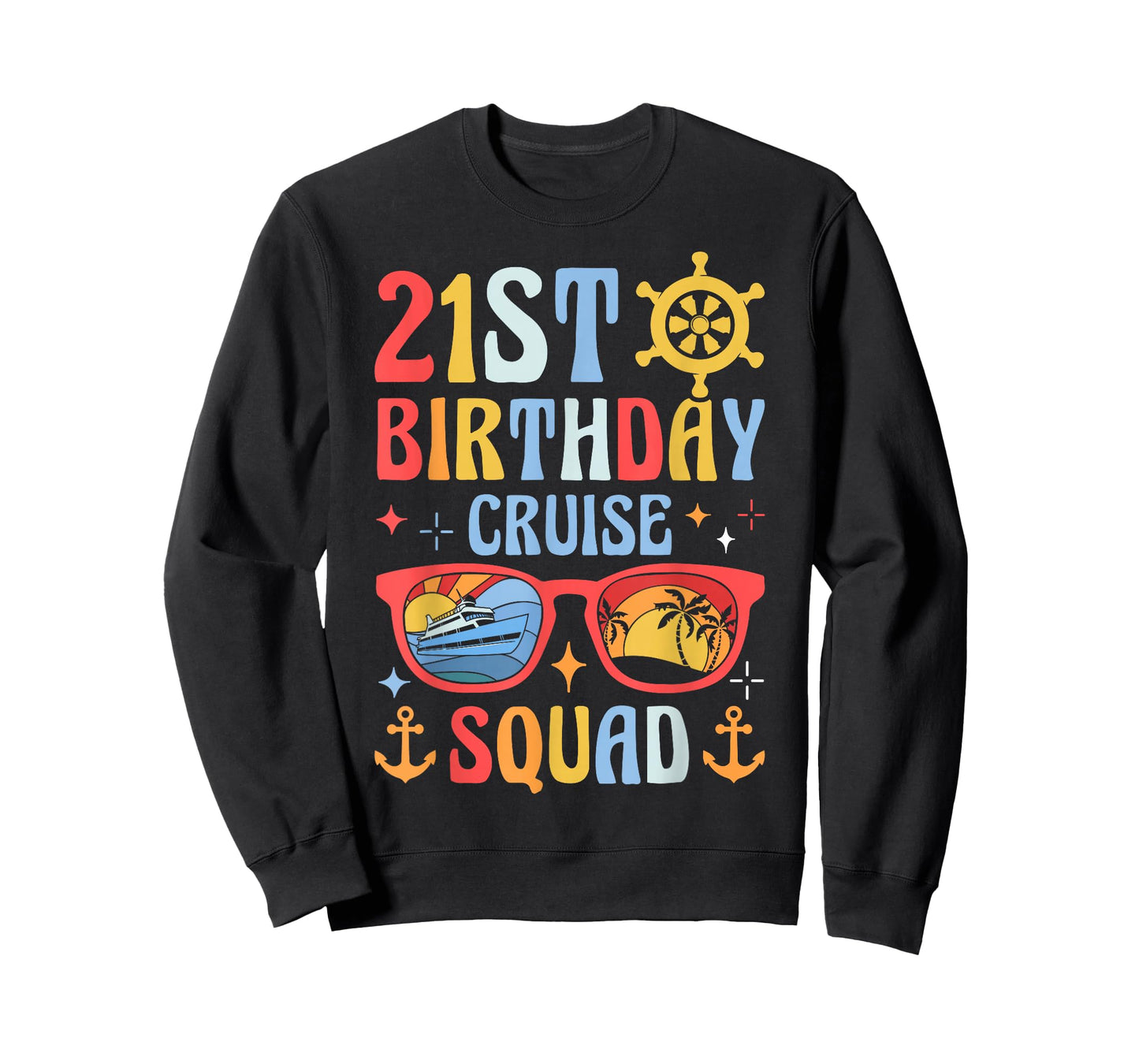 21st Birthday Cruise Squad T-Shirt