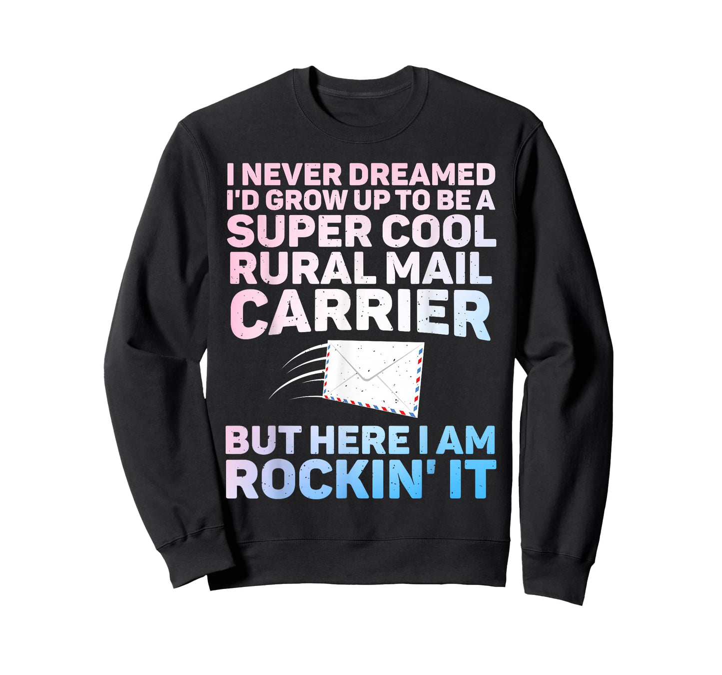 Funny Rural Carrier Design for Men Women Rural Mail Carrier T-Shirt
