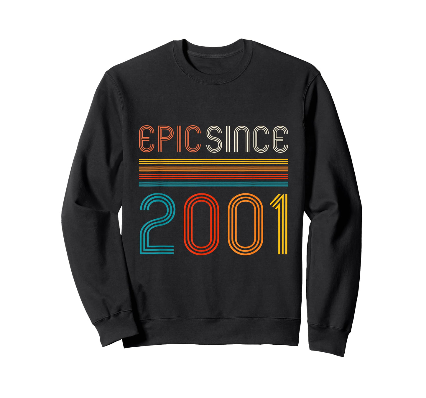 Retro 24th Birthday Epic Since 2001 T-Shirt