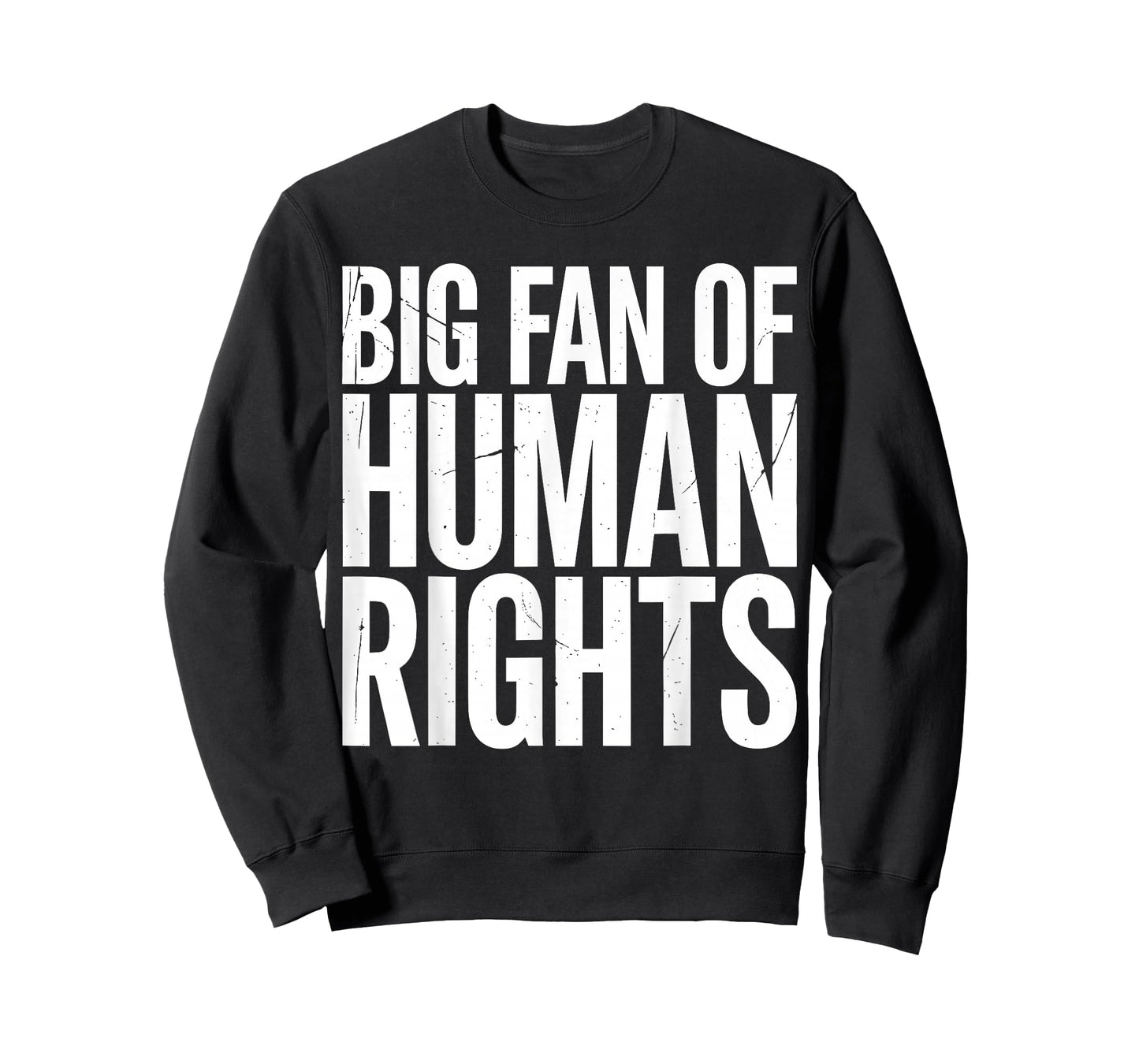 Big Fan of Human Rights Protest Voices United Equality Retro T-Shirt
