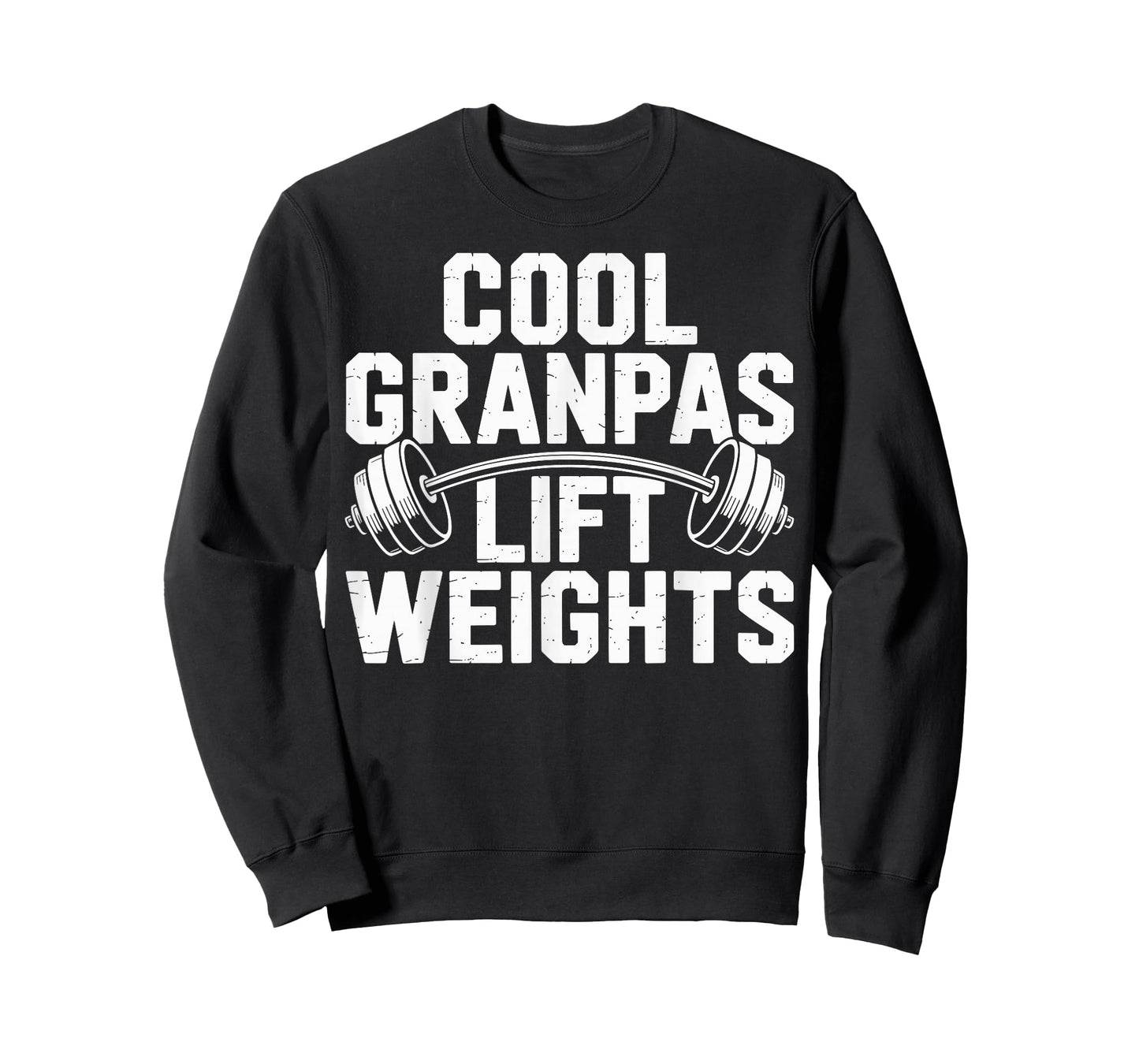 Cool Grandpas Lift Weights Funny Weightlifting Grandpa Gym T-Shirt