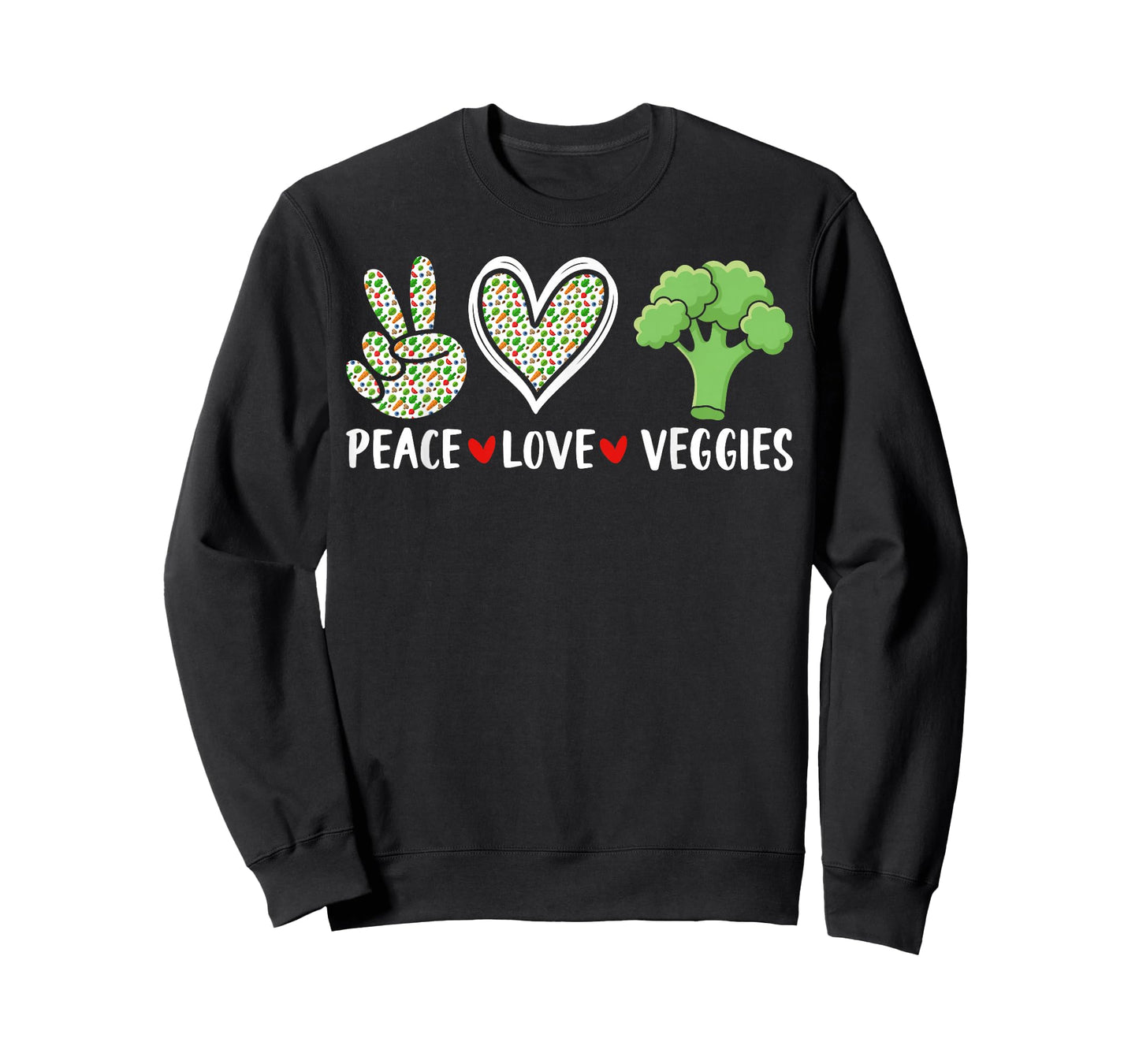 Peace Love Veggies T-Shirt