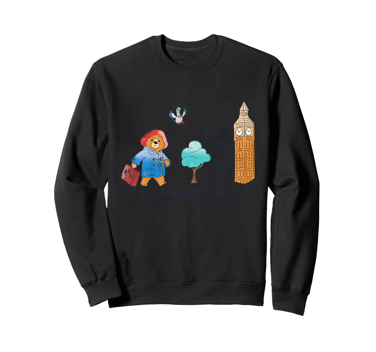 The Adventures of Paddington Bear with Pigeonton Kids T-Shirt