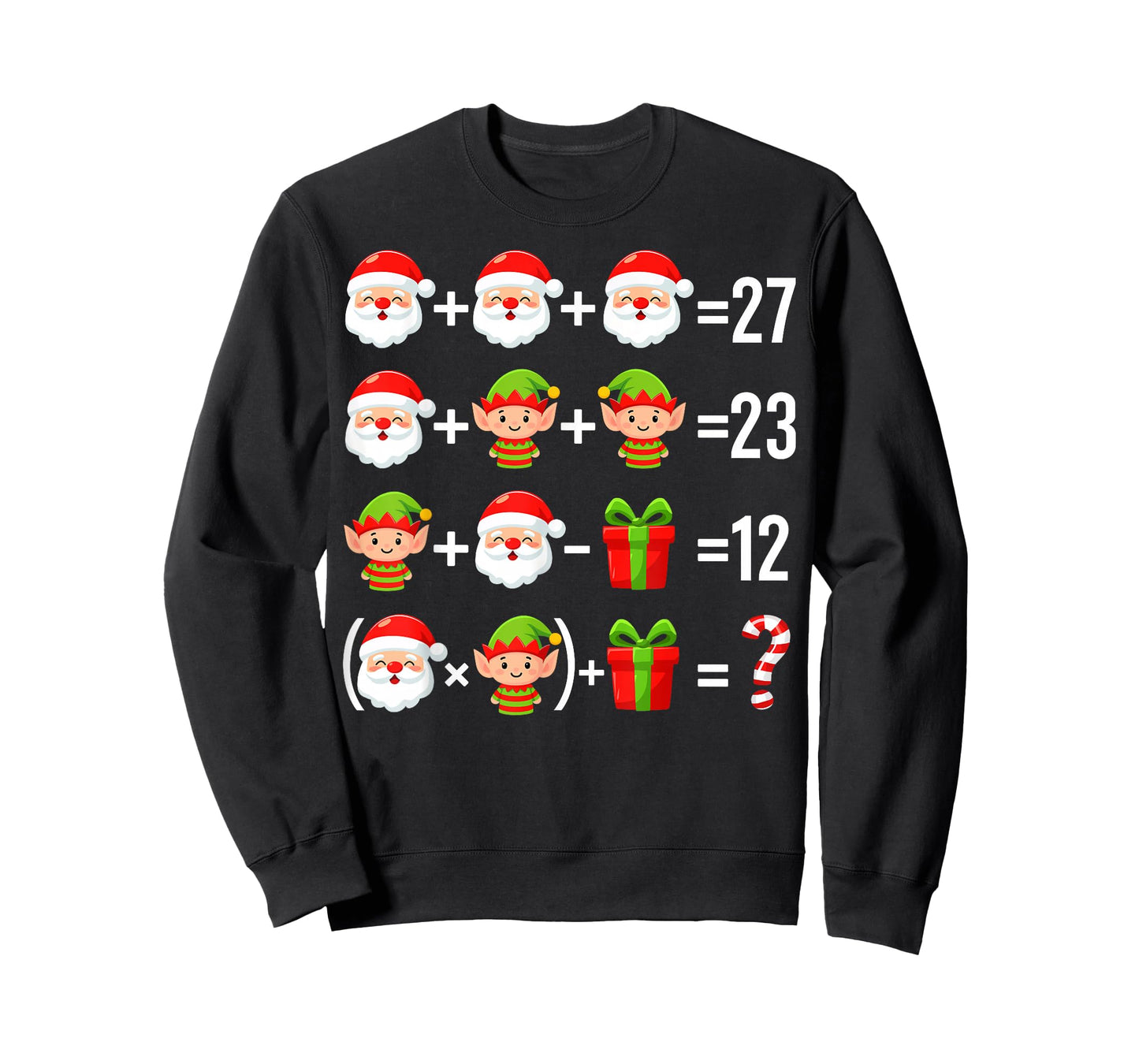 Funny 67 Meme Santa Math Teacher Christmas Six Seven Gift T-Shirt