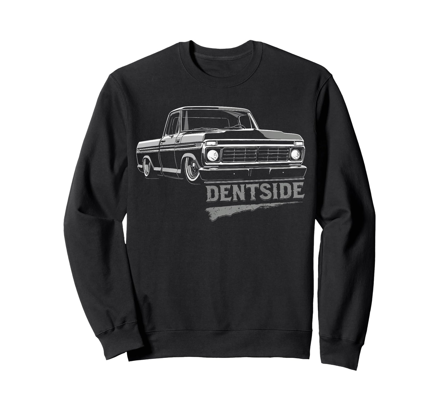 1979 Dentside Lowrider Truck Silhouette Dentside Truck T-Shirt