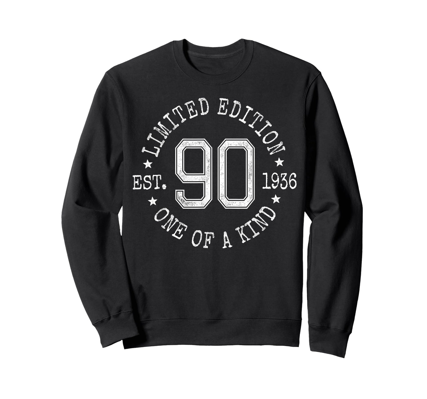 Limited Edition Est 1936 One of a Kind 90th Birthday T-Shirt