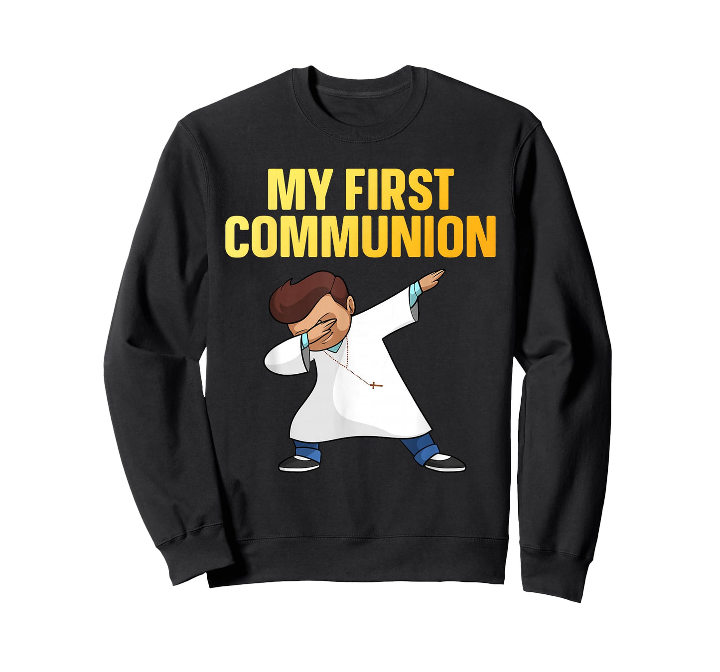 First Communion Art for Boys Girls Kids 1st Holy Communion T-Shirt