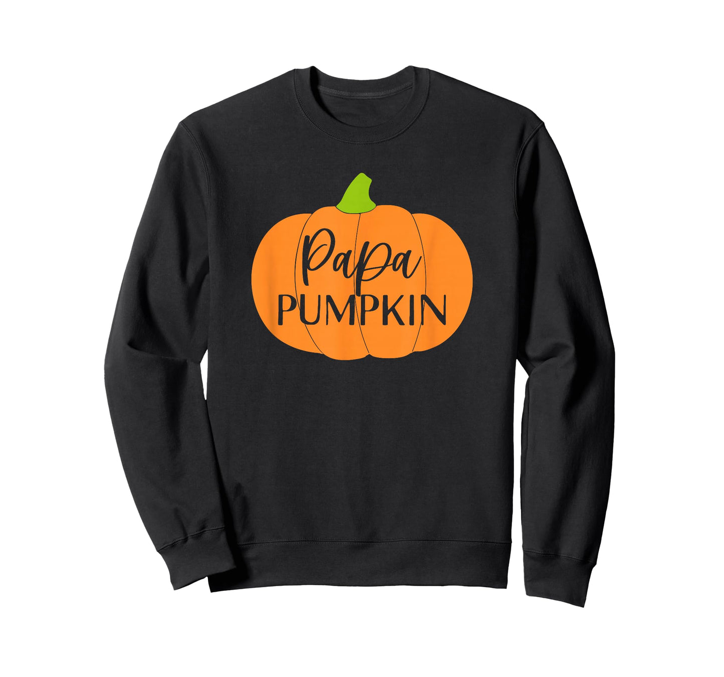 Fall Halloween Thanksgiving Papa Pumpkin Soon to Be Dad T-Shirt