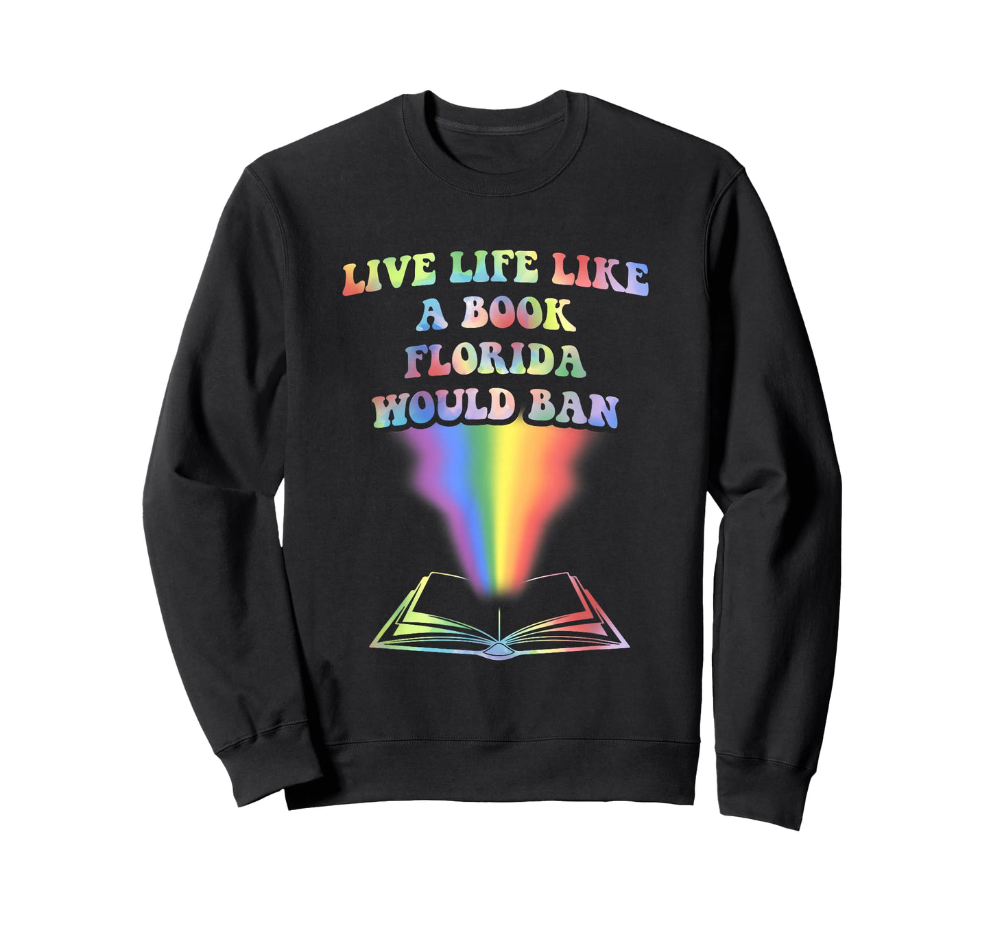 Live Life, Like A Book, Inspire, Cool Quote T-Shirt