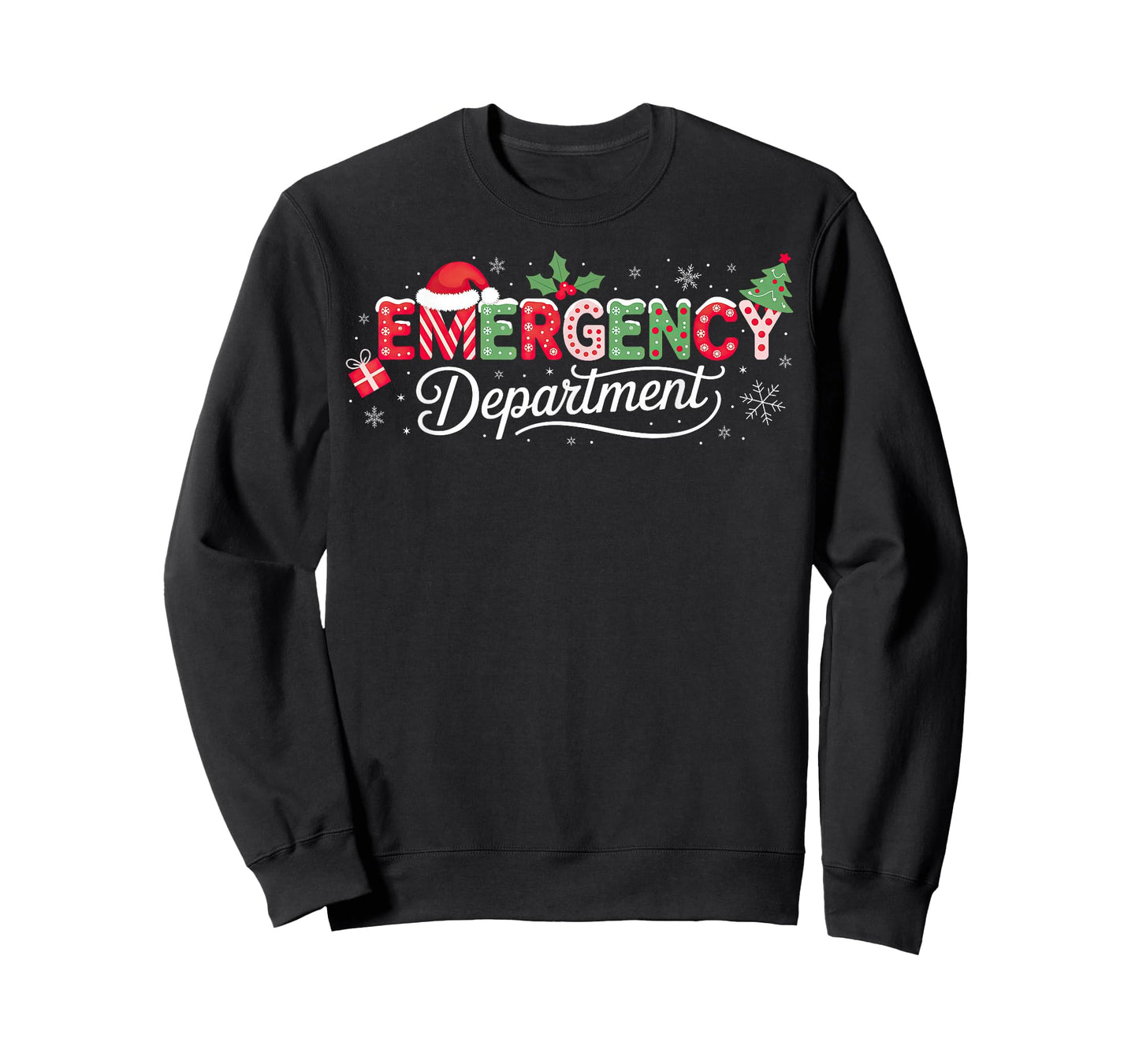 Emergency Department Christmas Santa ER T-Shirt