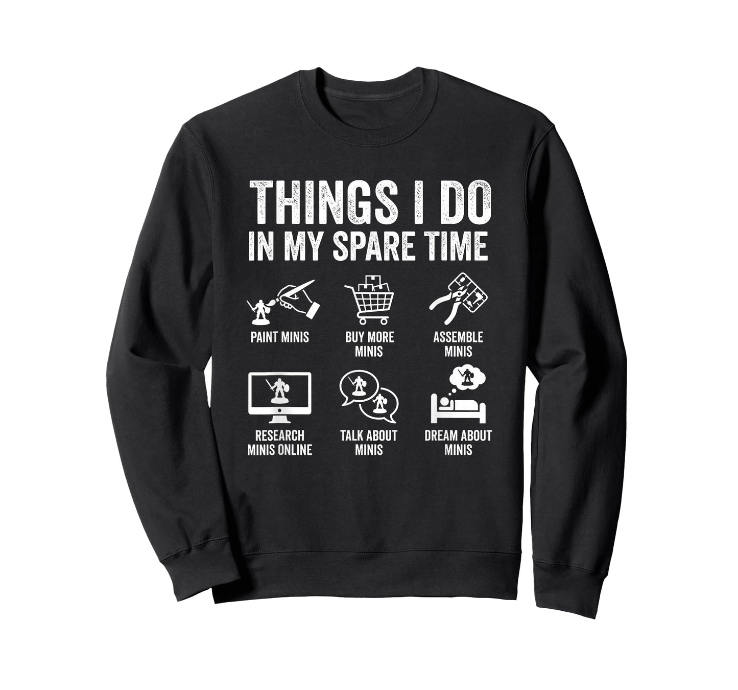 Painting Miniatures Tabletop Wargame Board Games Enthusiast T-Shirt