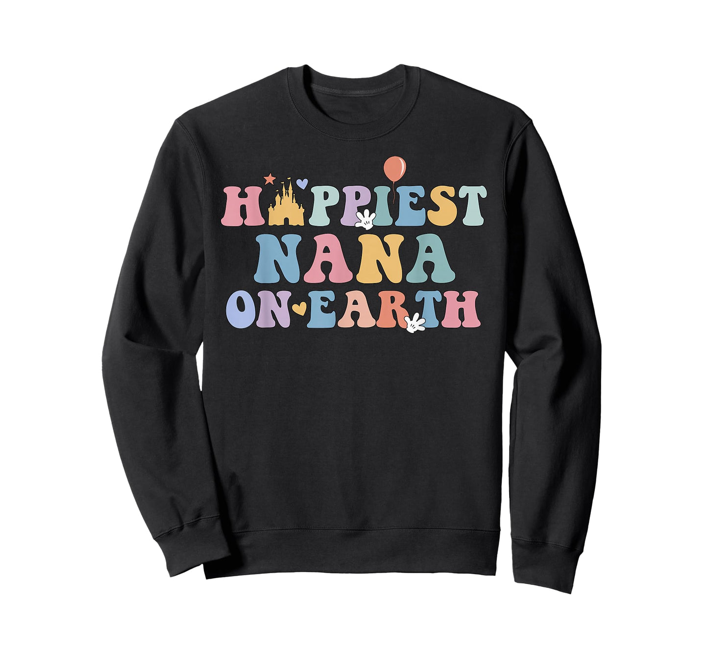 Happiest Nana On Earth Happiest Grandma Matching Family Trip T-Shirt