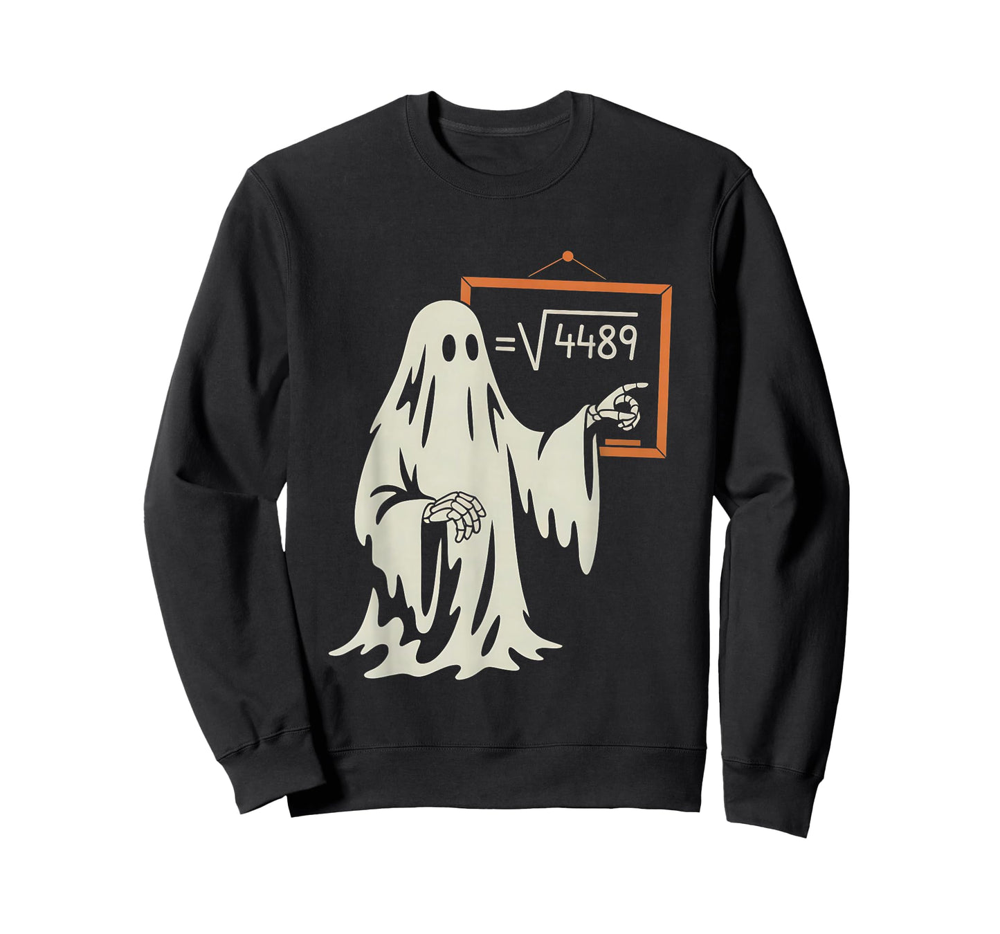 Spooky Ghost Math Equation 4489 Halloween T-Shirt