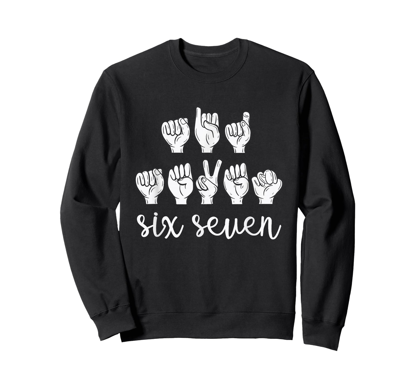 Six Seven Sign Language Trendy 67 ASL Sped Teacher T-Shirt