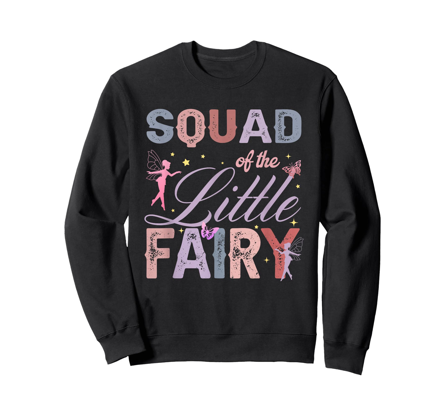 Squad of The Little Fairy 1St Birthday Girl Fairytale T-Shirt