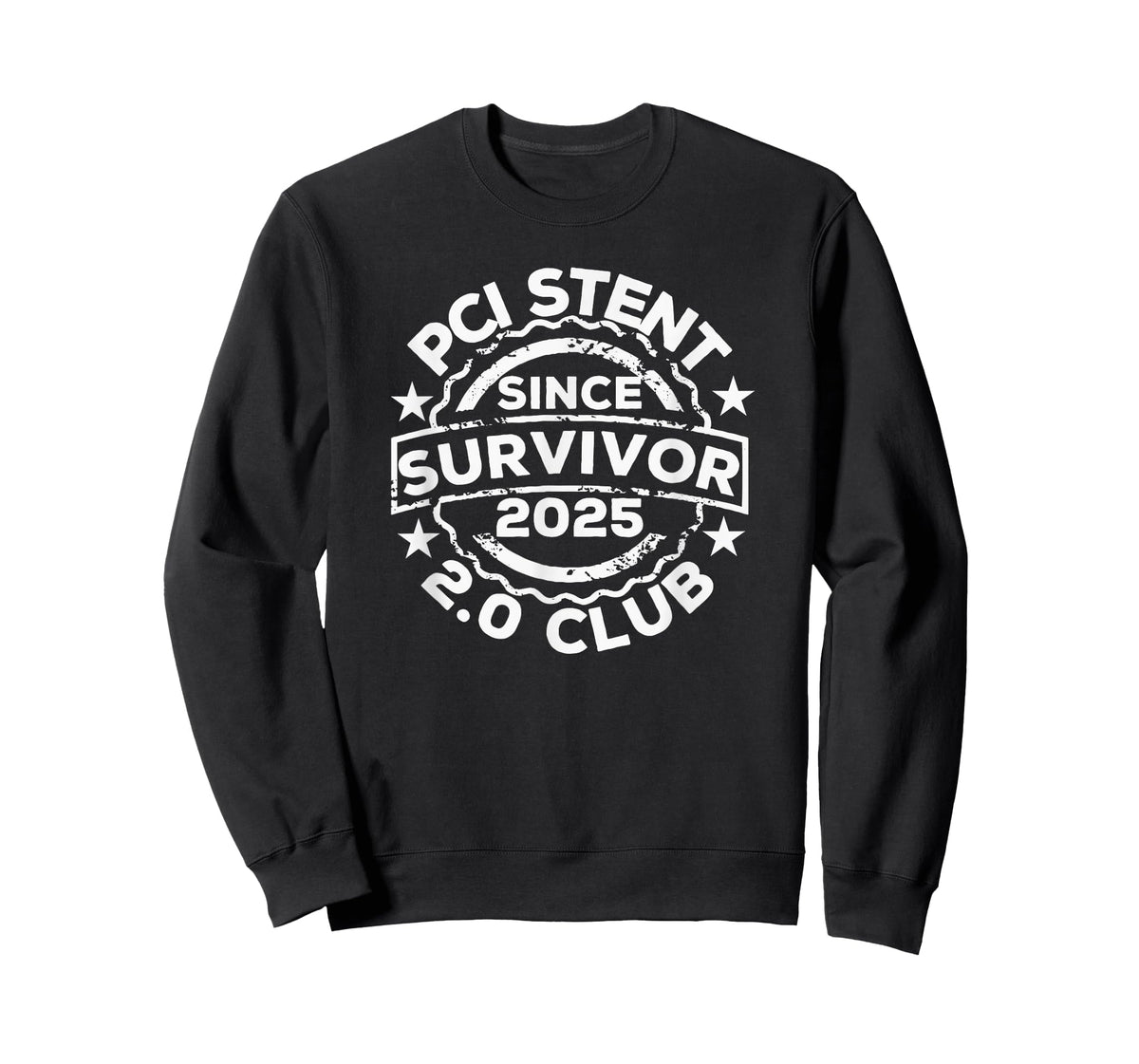 PCI Stent Survivor Since 2025 Badge Design T-Shirt