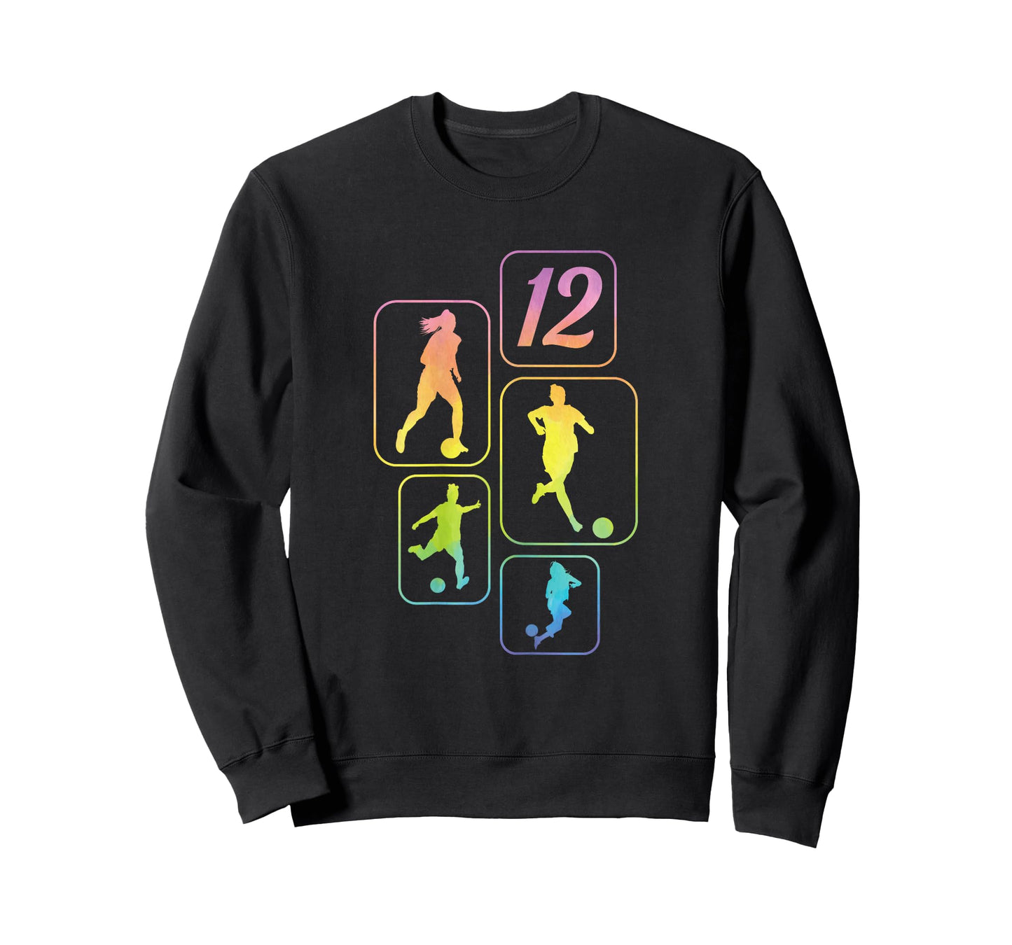 12th Birthday Girl Soccer Player Football 12 Years Old T-Shirt