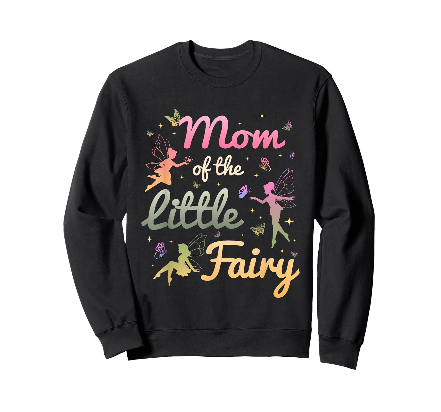 Mom of The Little Fairy 1St Birthday Girl Fairytale T-Shirt