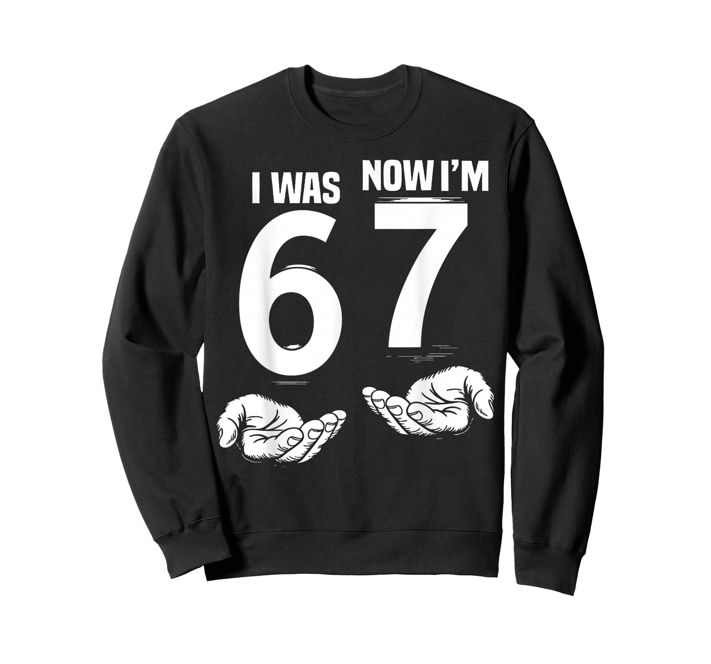 7 Year Old Birthday I was 6 Now I'm 7 67 Funny for Kids T-Shirt