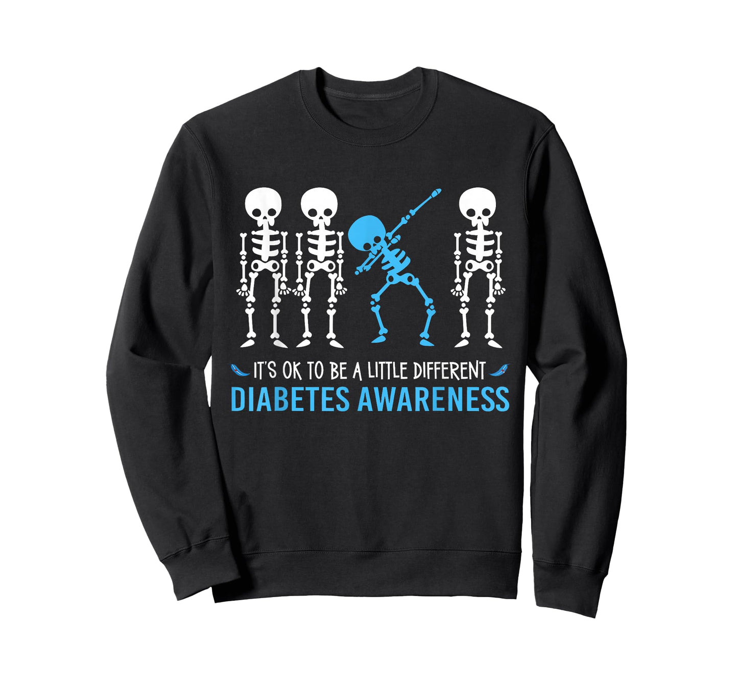 Type One of A Kind Type 1 Diabetes Awareness Skeleton T-Shirt