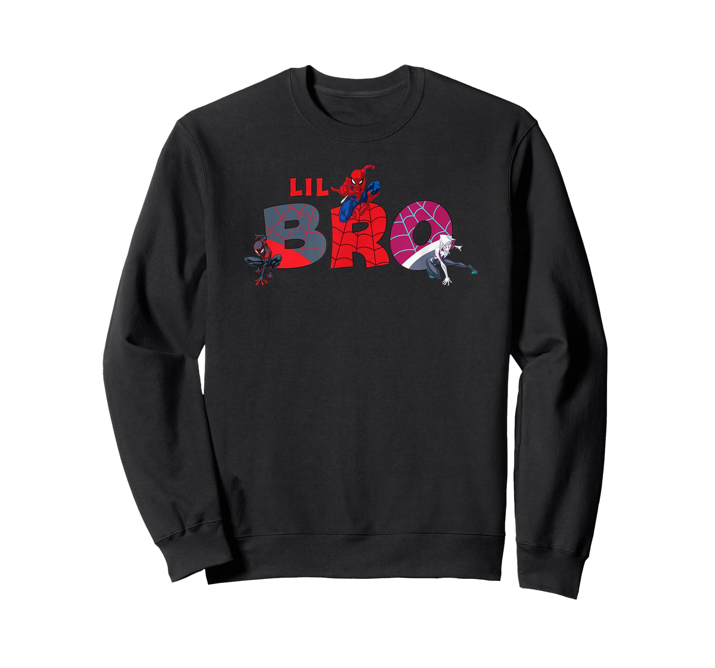 Marvel Spider-Man Trio Lil Bro Brother Family Trip Matching T-Shirt