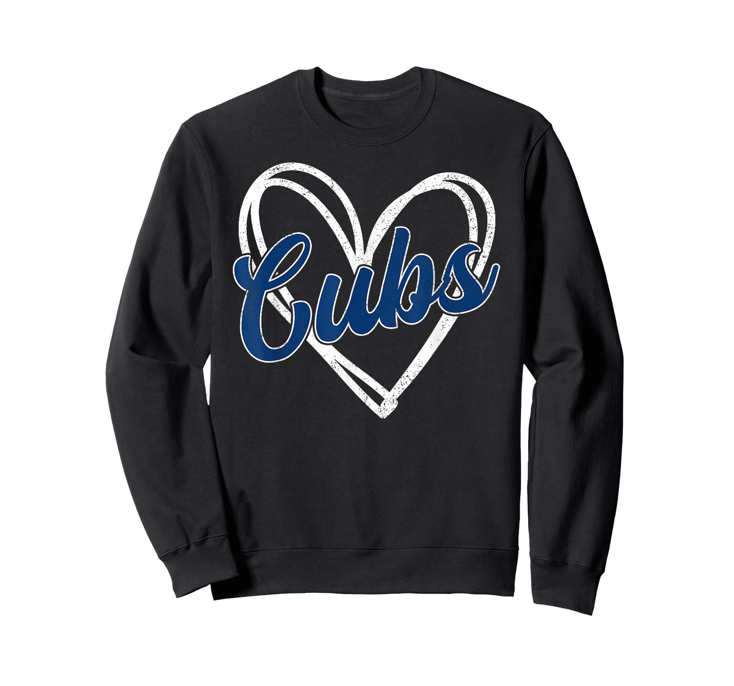 Vintage Cubs Name Heart for Men Women and Kids T-Shirt