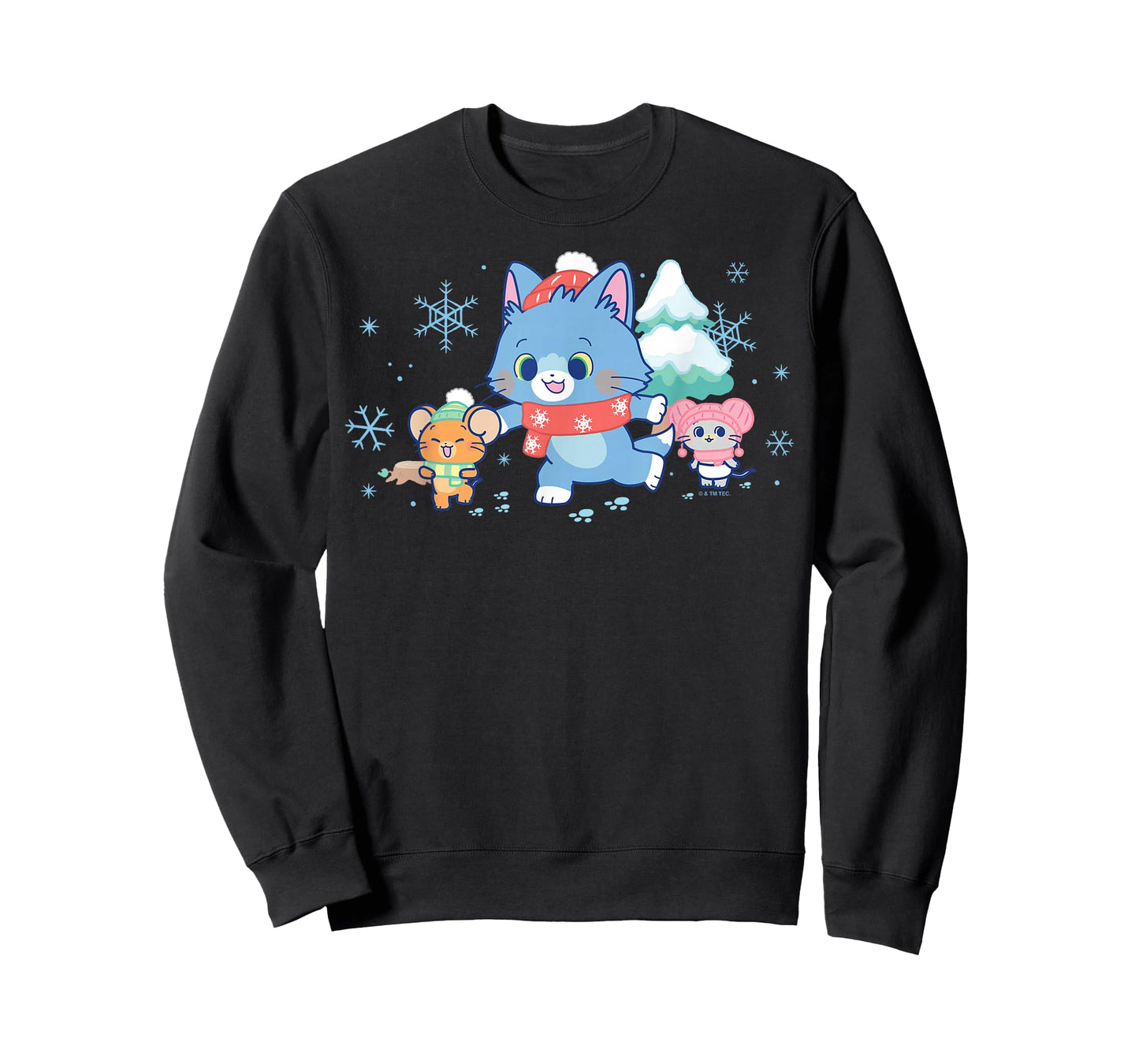 Christmas Winter Fun Group Shot T-Shirt